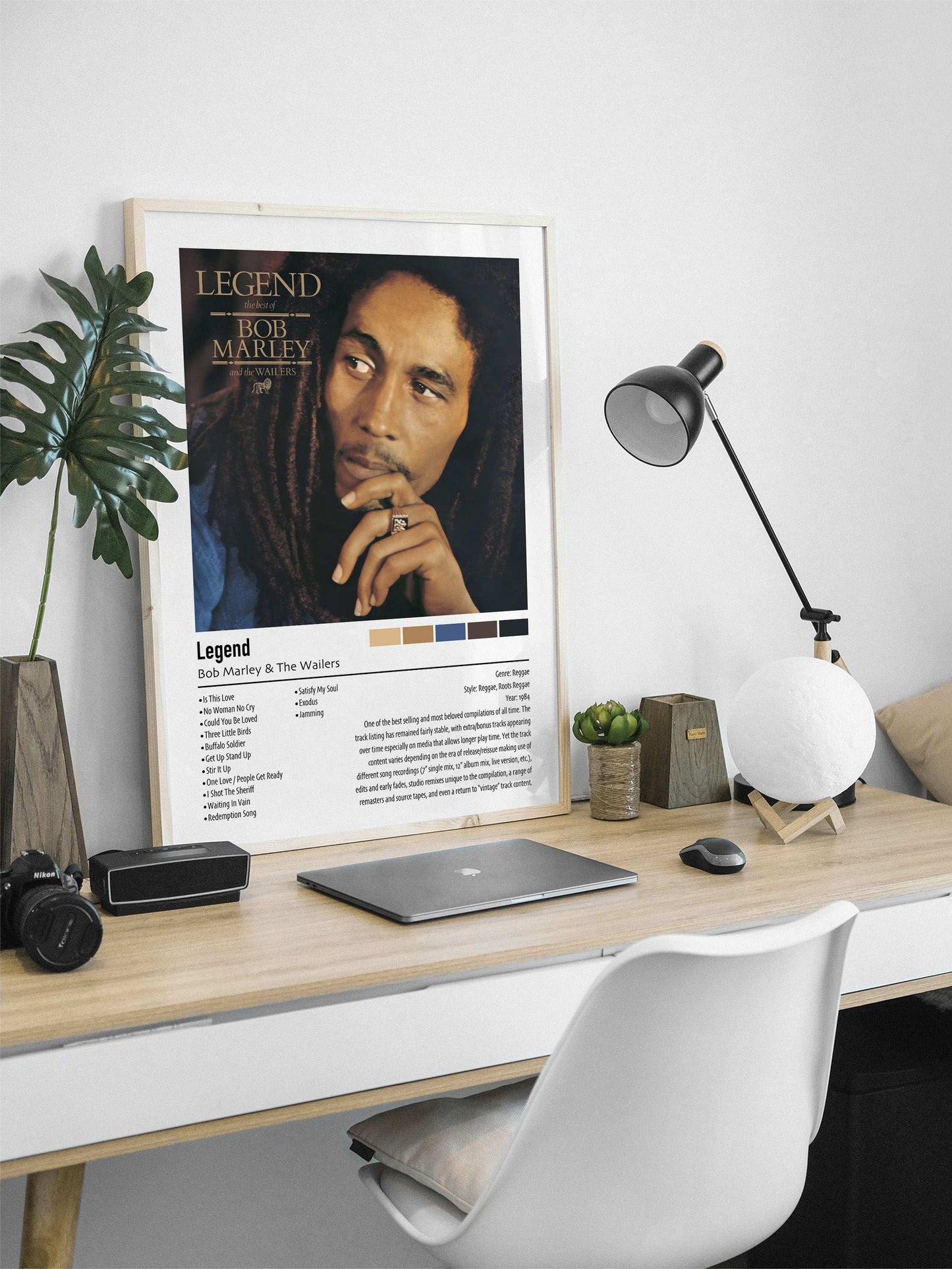 Bob Marley & The Wailers | Legend | Custom Album Cover Poster Print