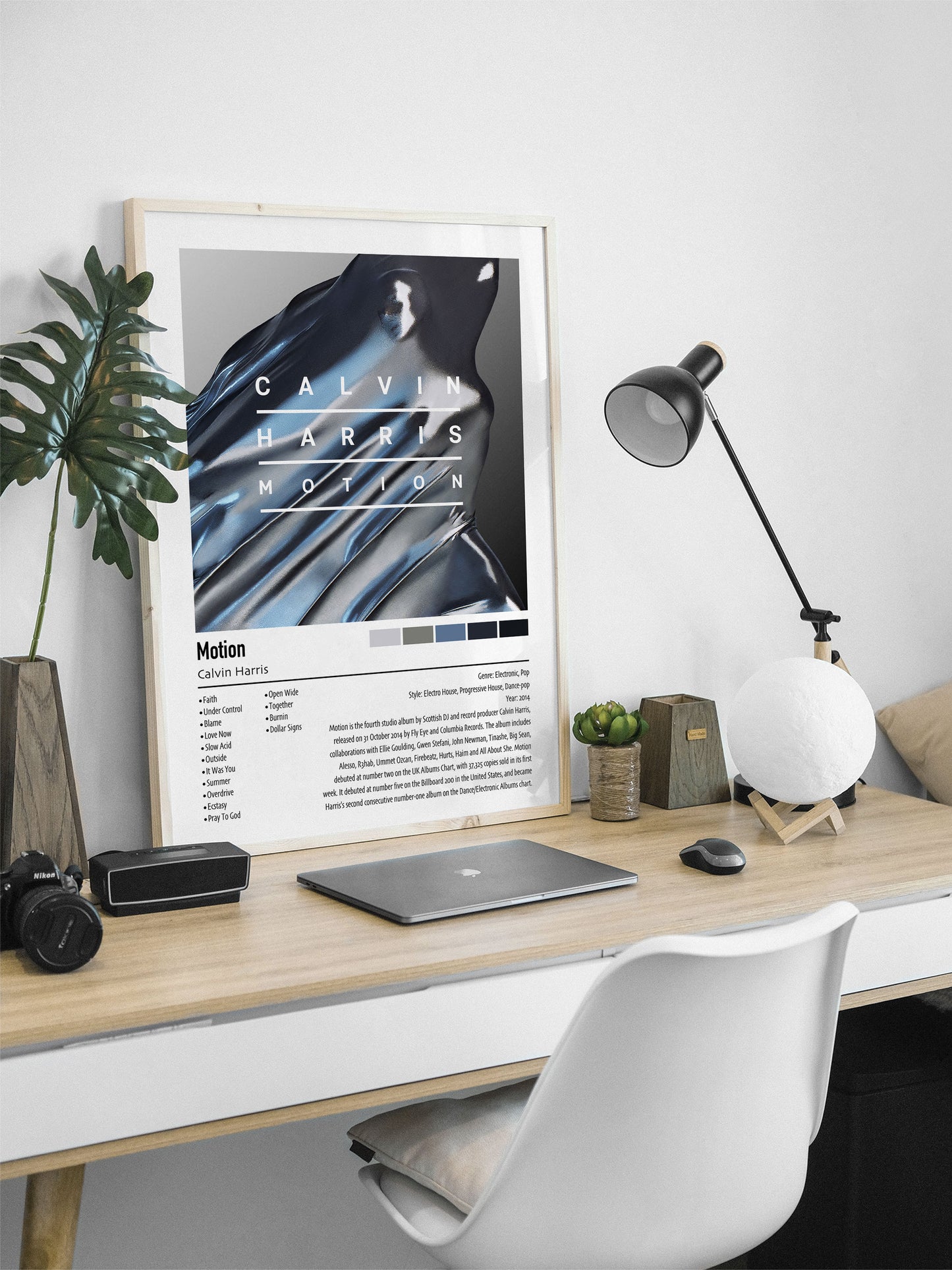 Calvin Harris | Motion | Custom Album Cover Poster Print