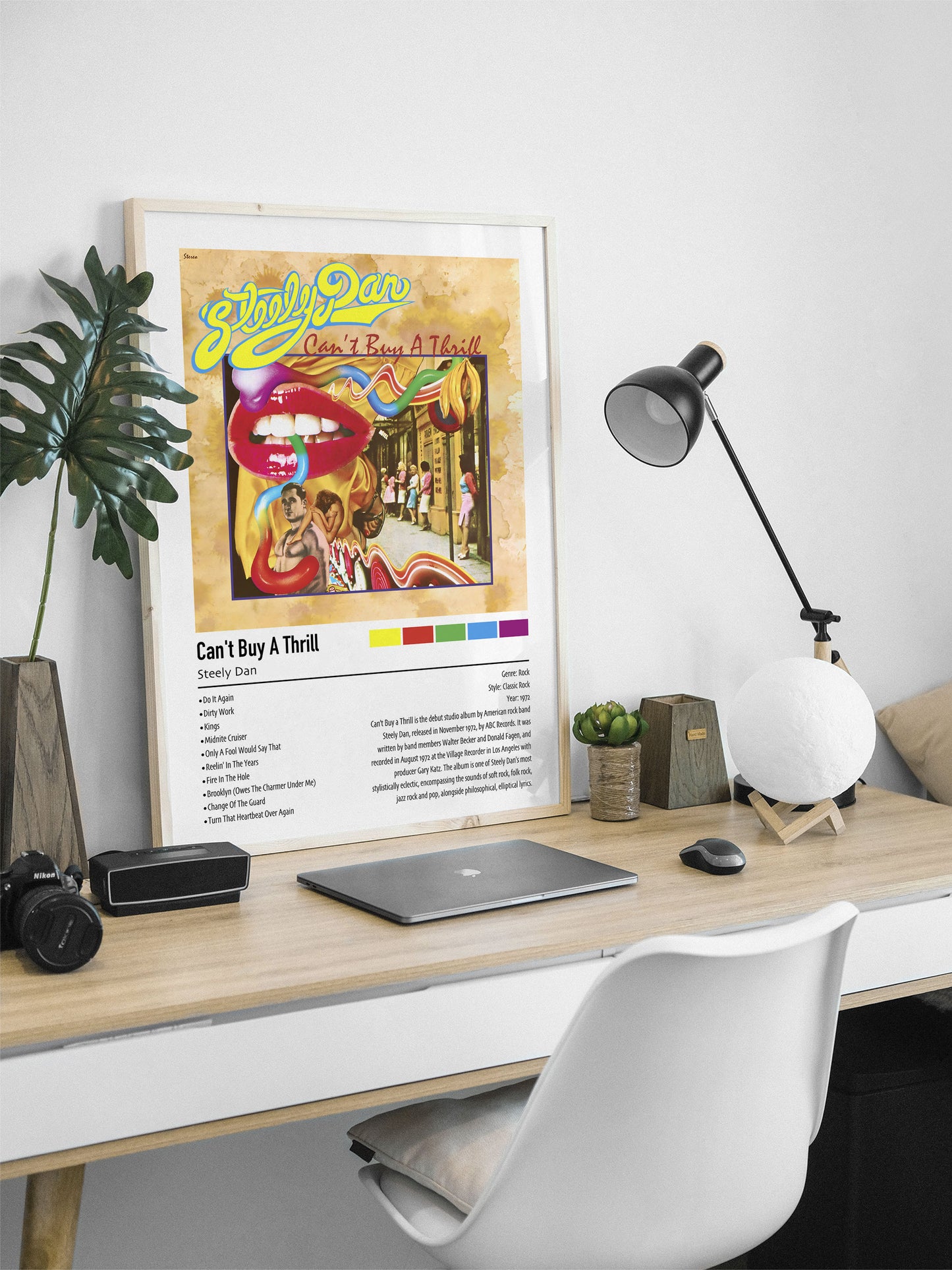 Steely Dan | Can't Buy A Thrill | Custom Album Cover Poster Print