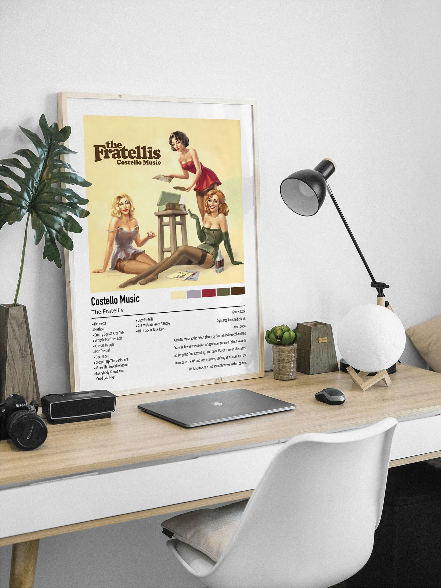 The Fratellis | Costello Music | Custom Album Cover Poster Print