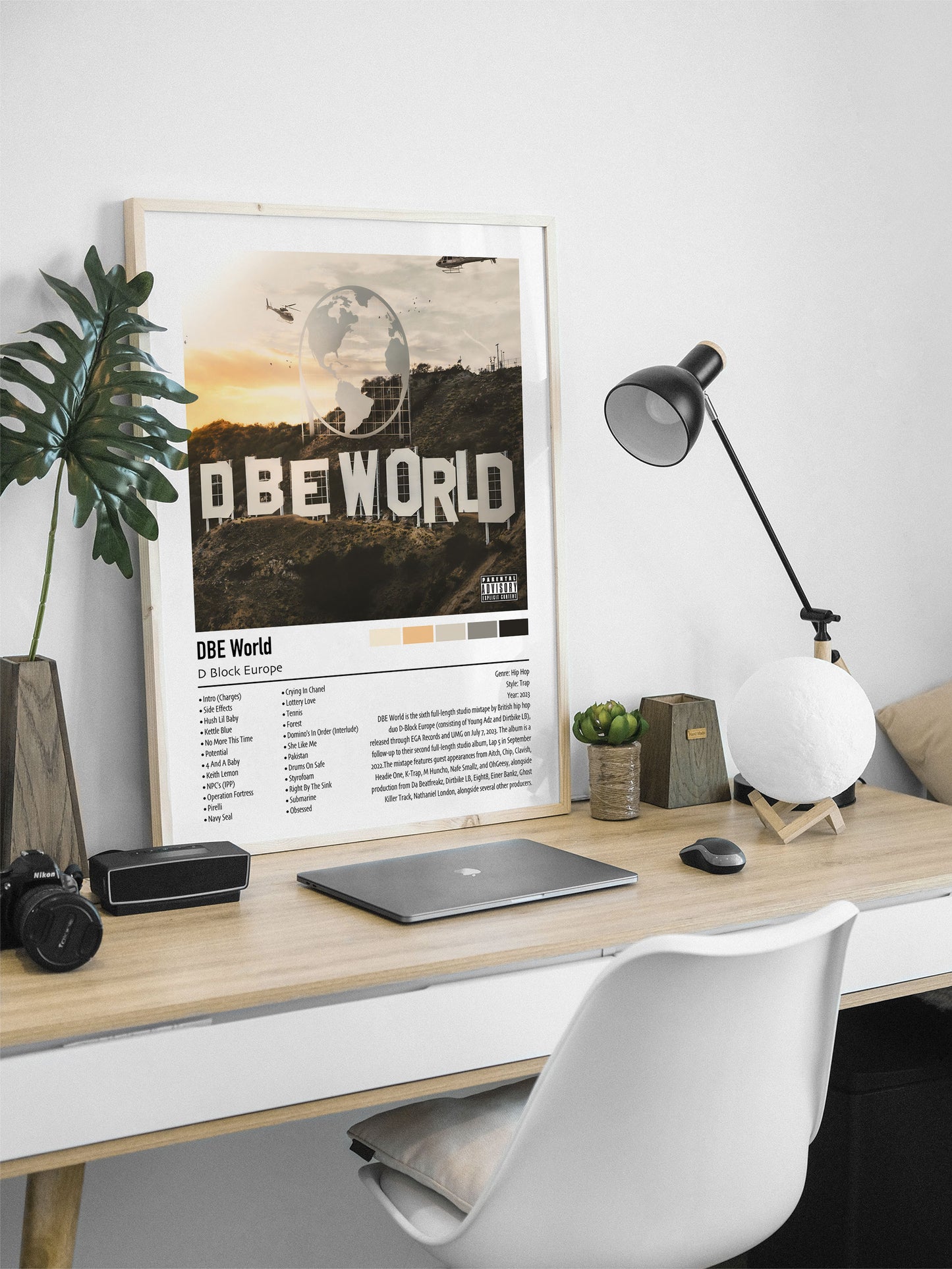 D Block Europe | DBE World | Custom Album Cover Poster Print