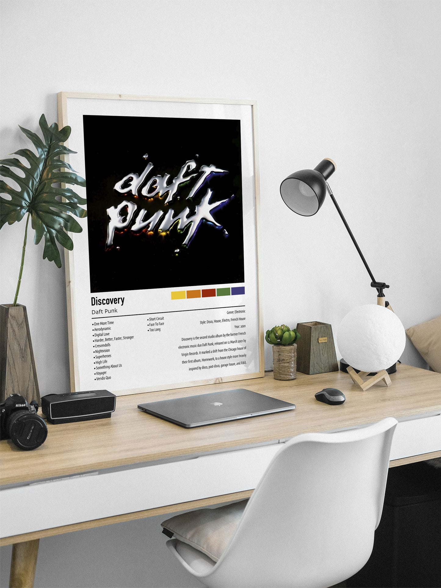 Daft Punk | Discovery | Custom Album Cover Poster Print