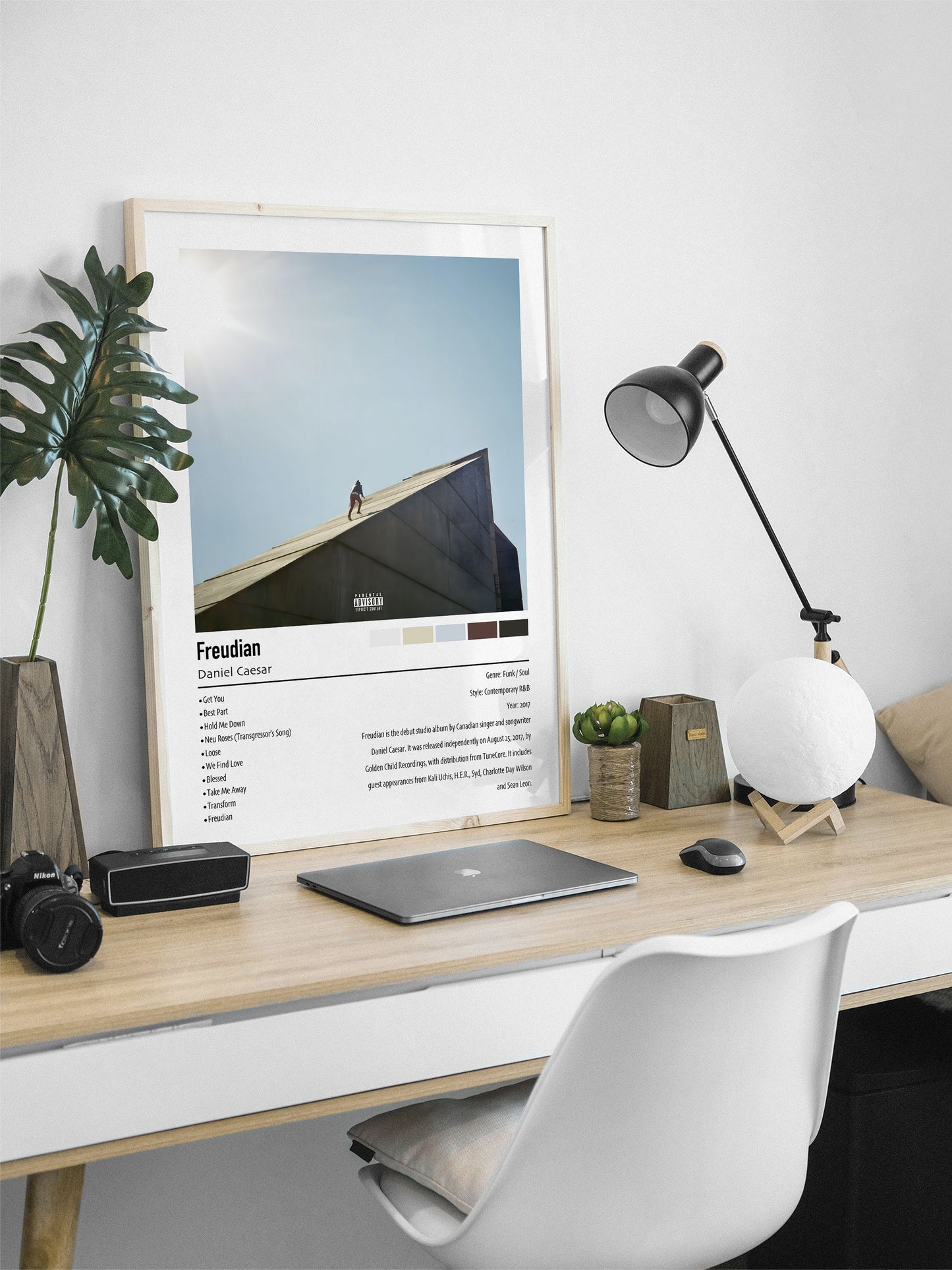 Daniel Caesar | Freudian | Custom Album Cover Poster Print