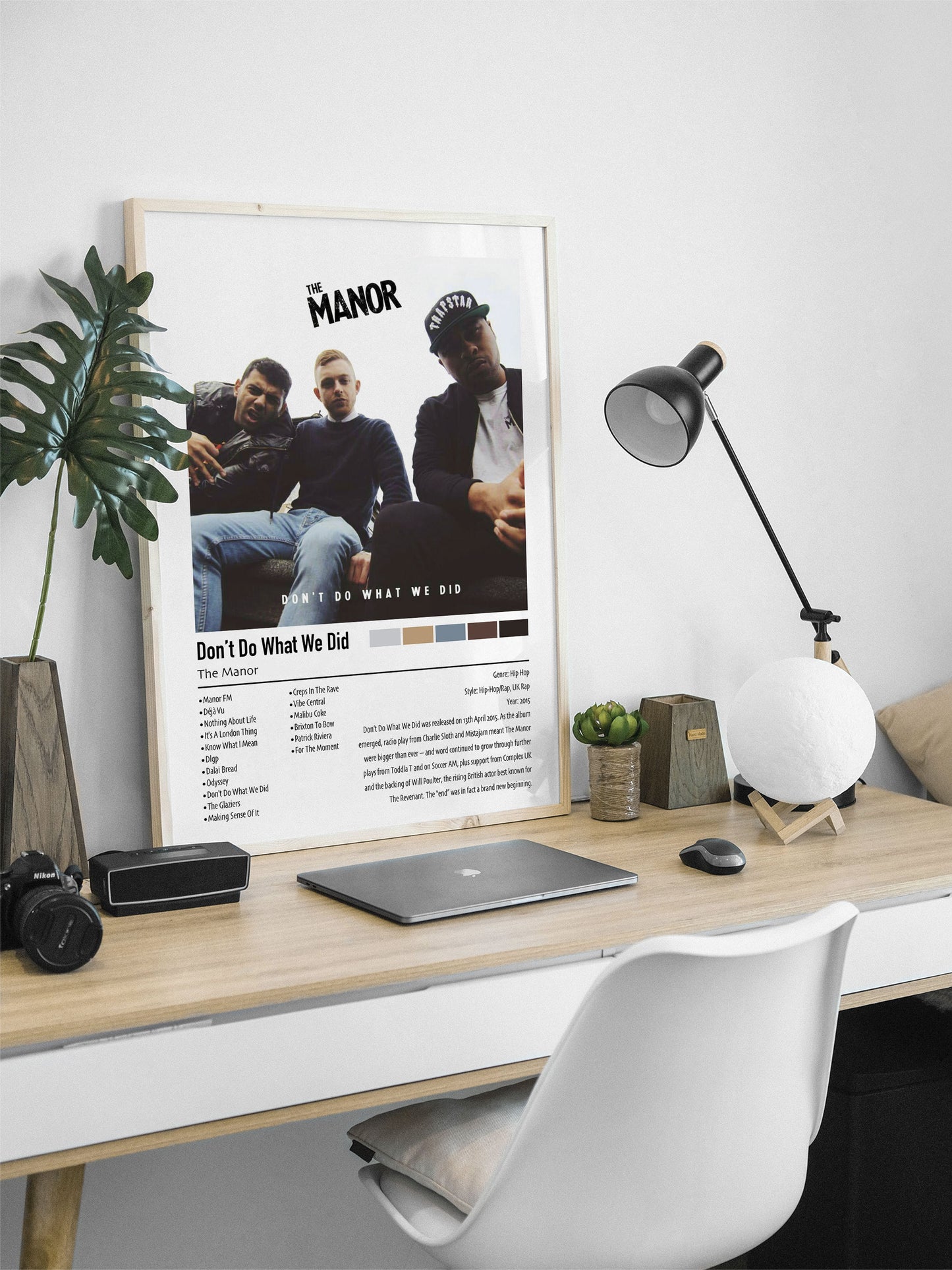 The Manor | Don't Do What We Did | Custom Album Cover Poster Print