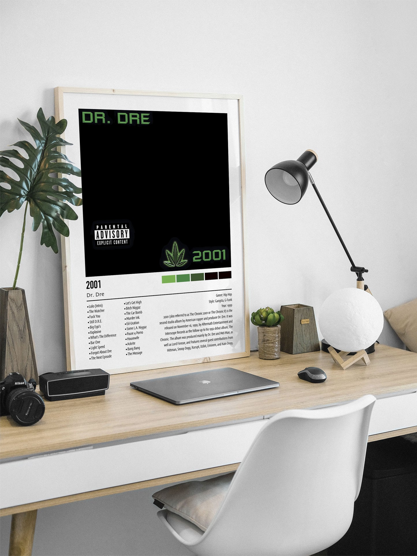 Dr. Dre | 2001 | Custom Album Cover Poster Print