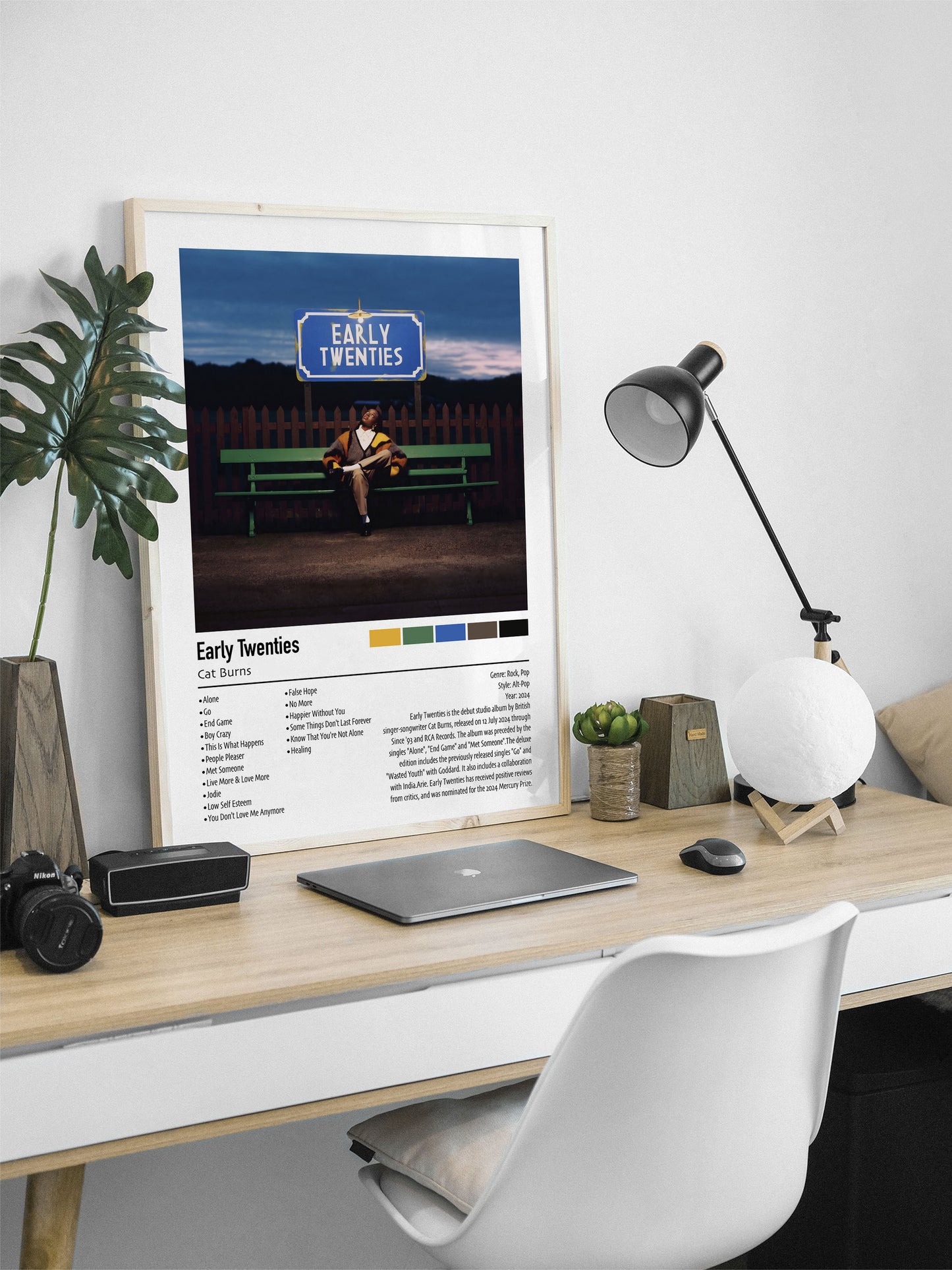 Cat Burns | Early Twenties | Custom Album Cover Poster Print