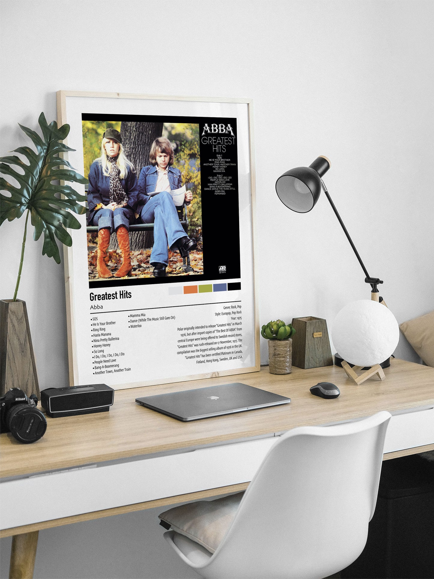 ABBA | Greatest Hits | Custom Album Cover Poster Print