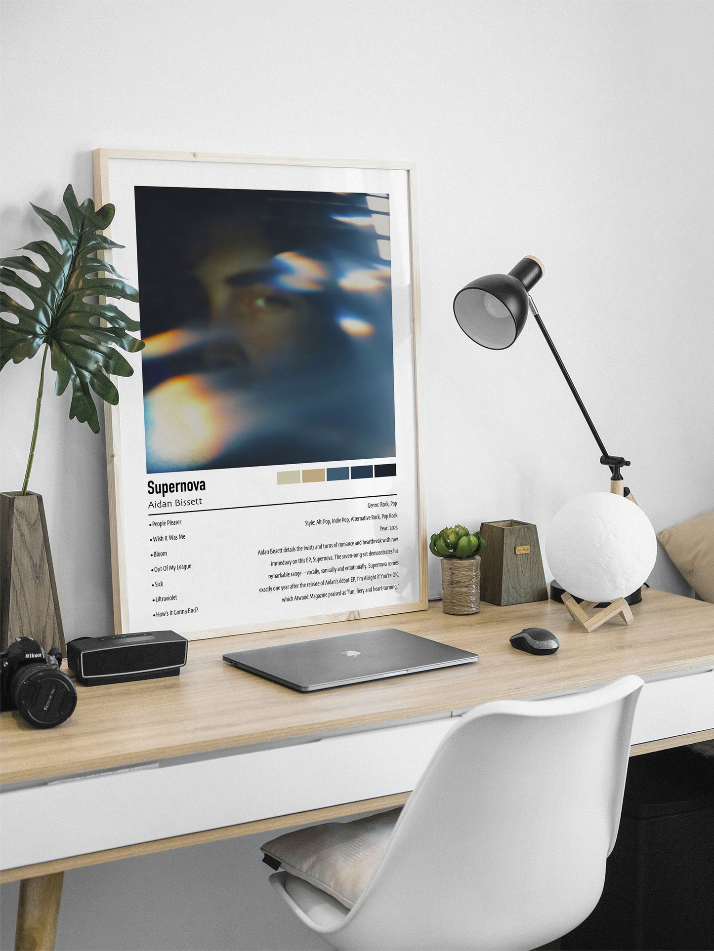 Aidan Bissett | Supernova | Custom Album Cover Poster Print