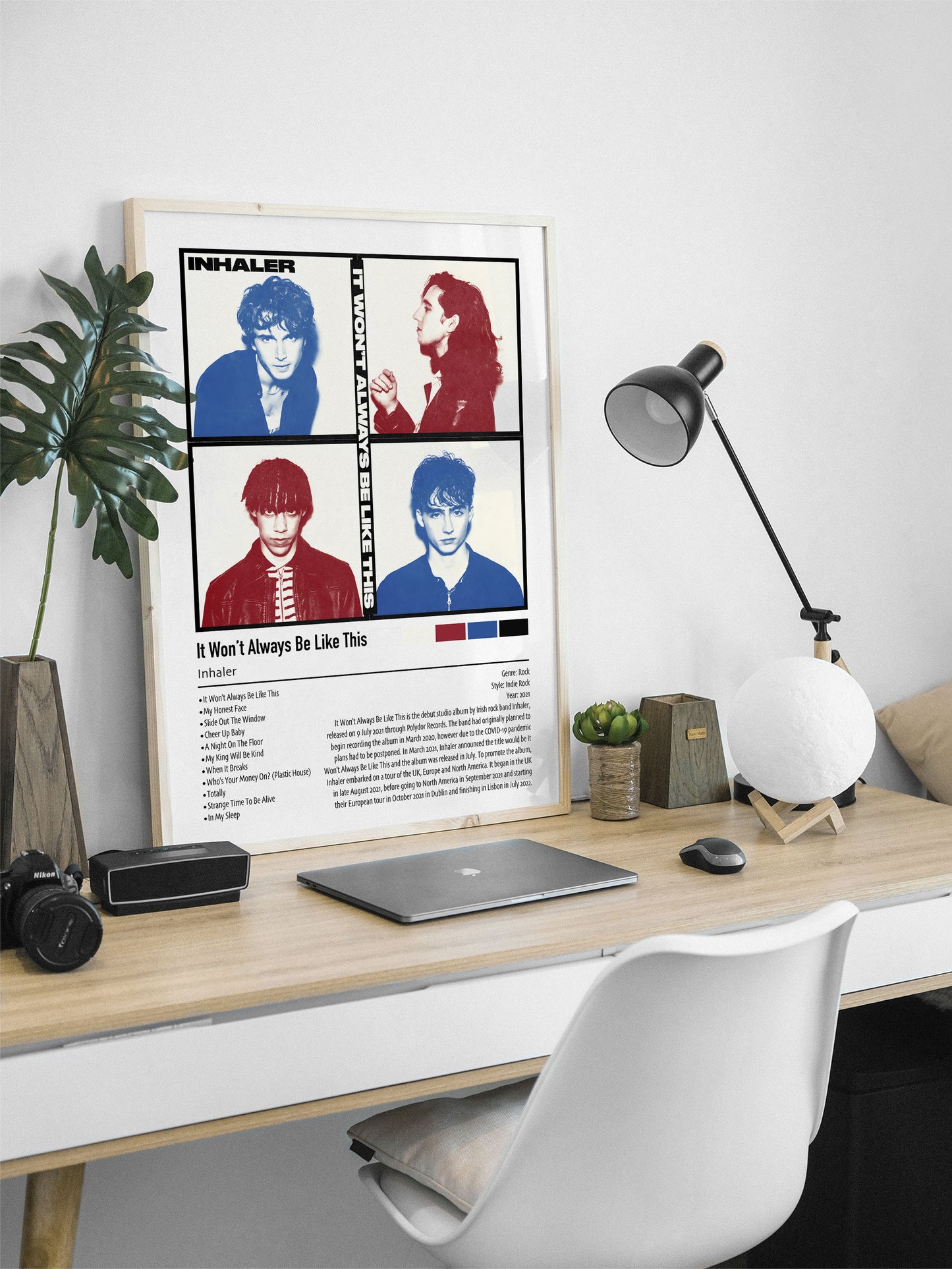 Inhaler | It Won't Always Be Like This | Custom Album Cover Poster Print