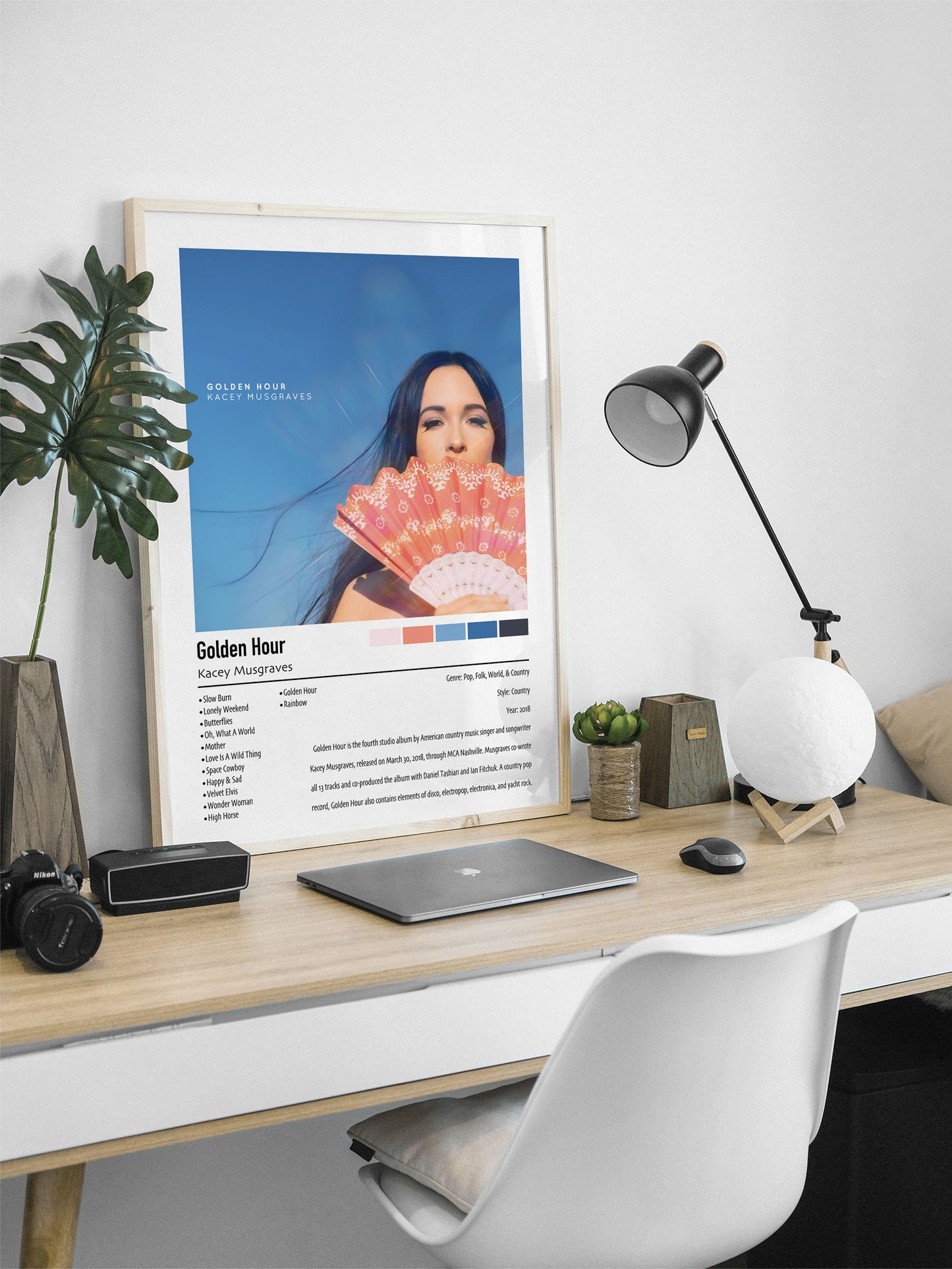 Kacey Musgraves | Golden Hour | Custom Album Cover Poster Print