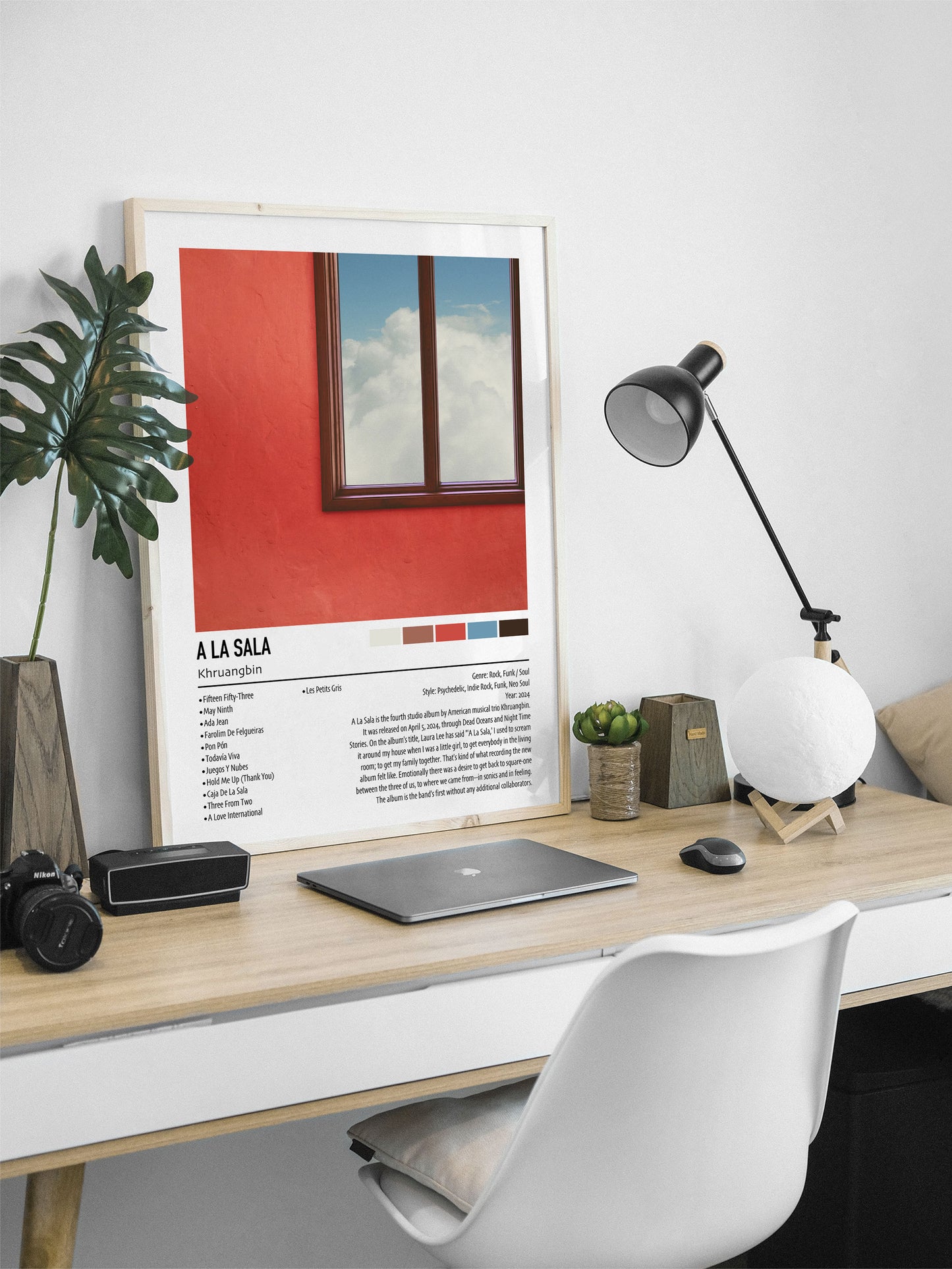 Khruangbin | A LA SALA | Custom Album Cover Poster Print