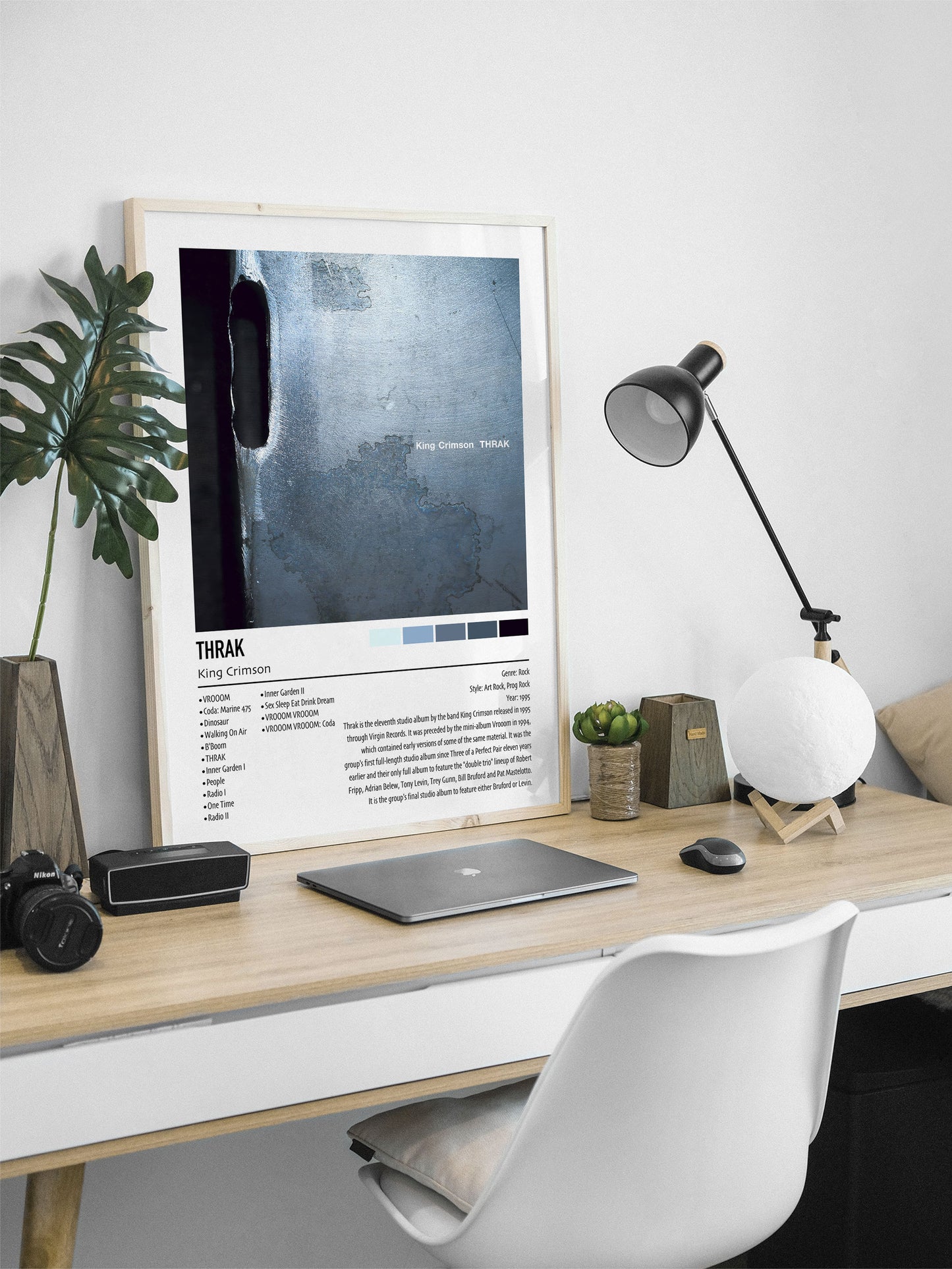 King Crimson | THRAK | Custom Album Cover Poster Print