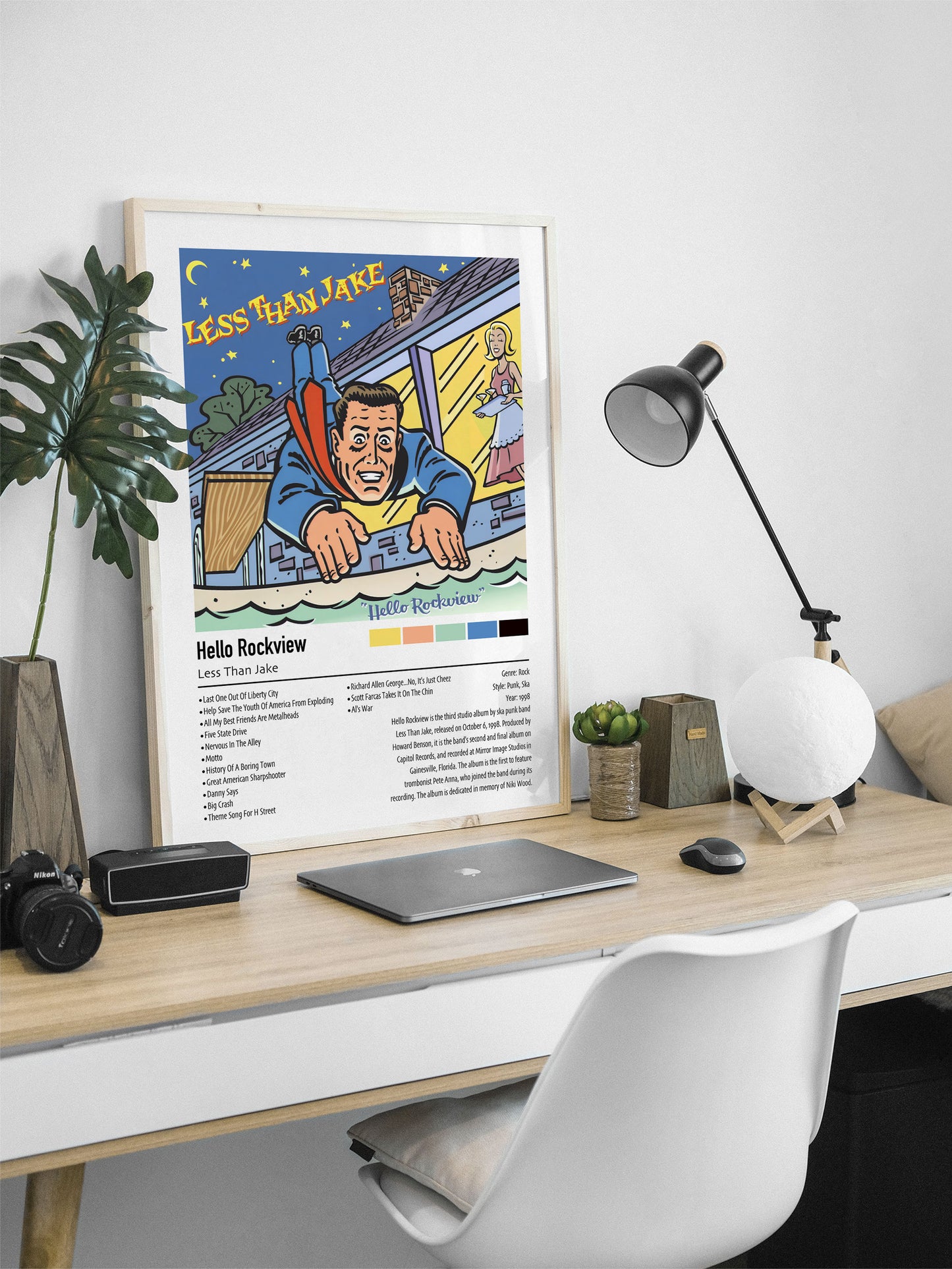 Less Than Jake | Hello Rockview | Custom Album Cover Poster Print