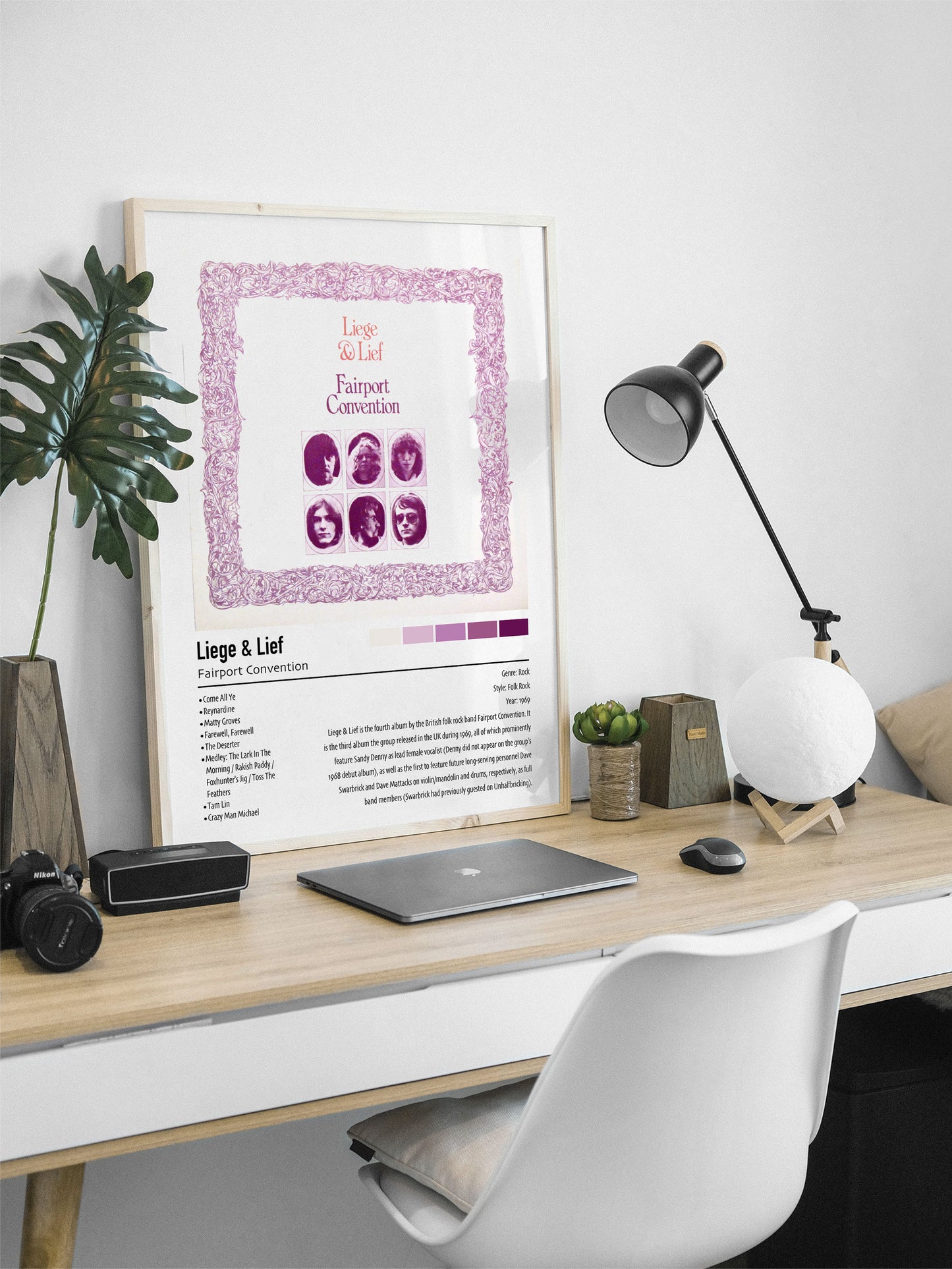 Fairport Convention | Liege & Lief | Custom Album Cover Poster Print