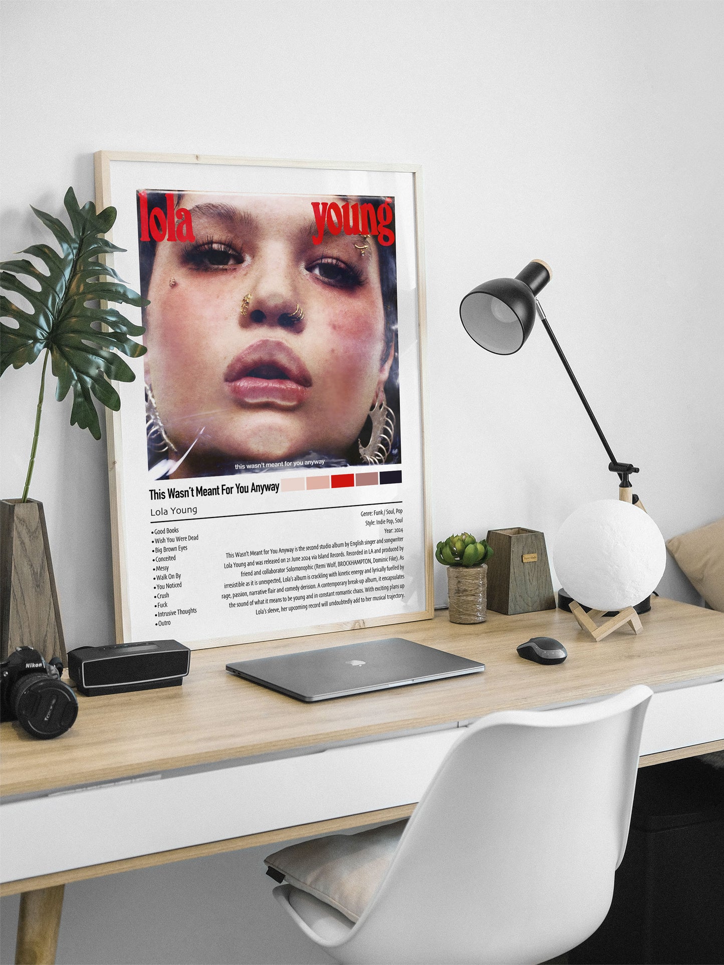 Lola Young | This Wasn't Meant For You Anyway | Custom Album Cover Poster Print