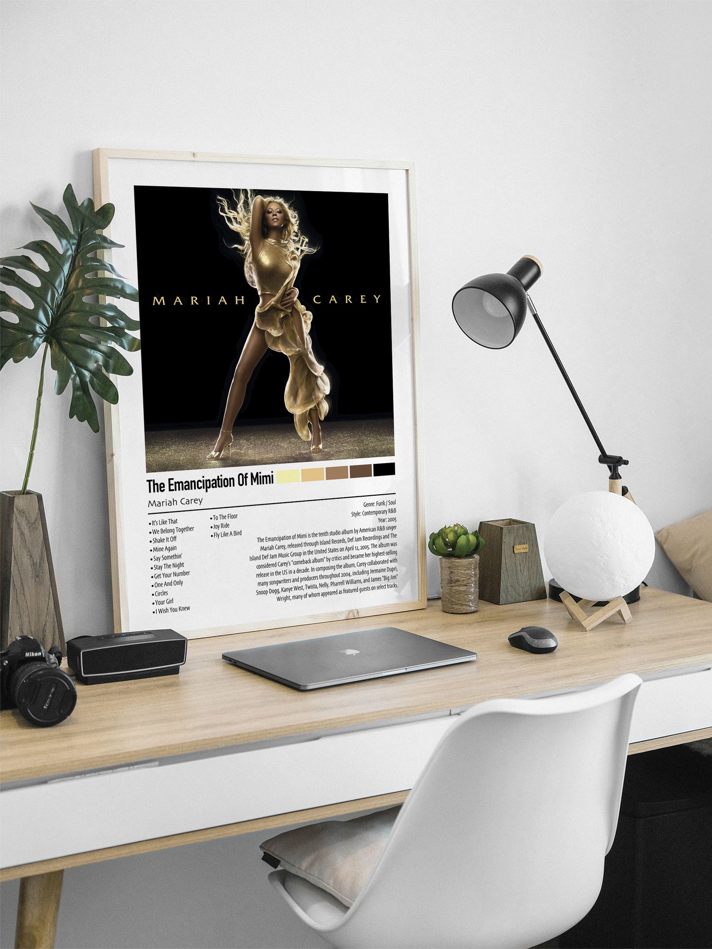 Mariah Carey | The Emancipation Of Mimi | Custom Album Cover Poster Print