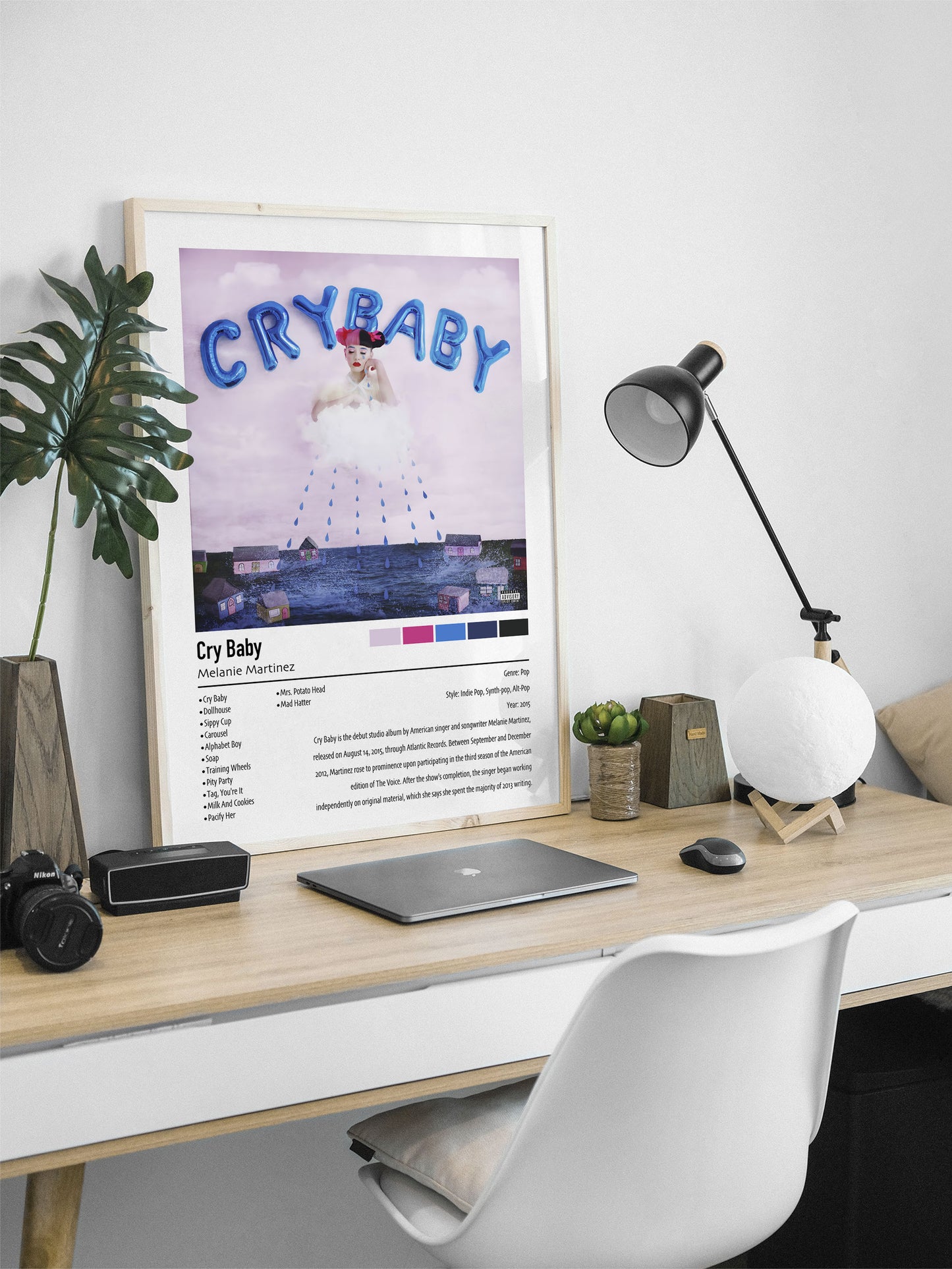 Melanie Martinez | Cry Baby | Custom Album Cover Poster Print
