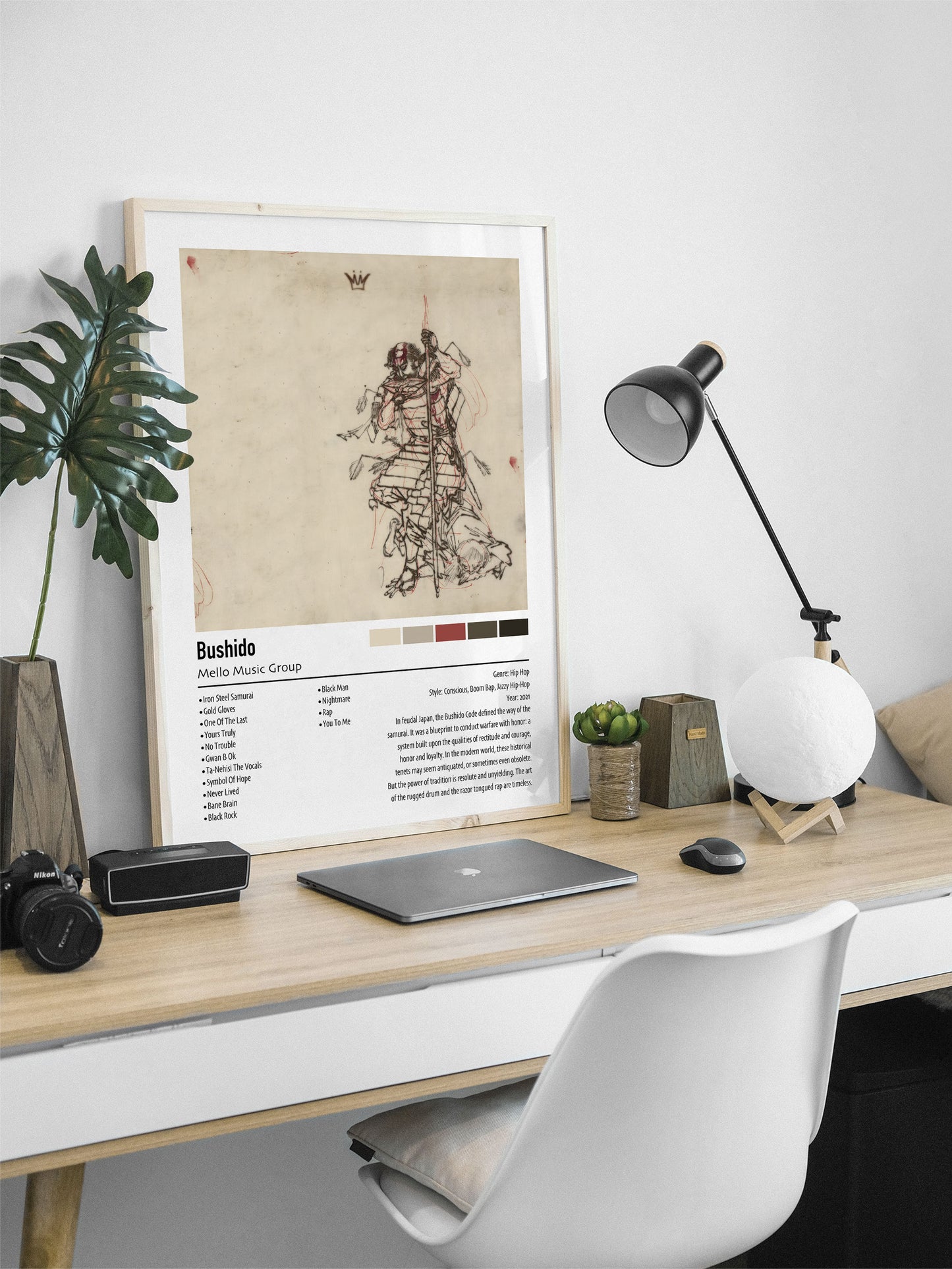 Bushido | Mello Music Group | Custom Album Cover Poster Print