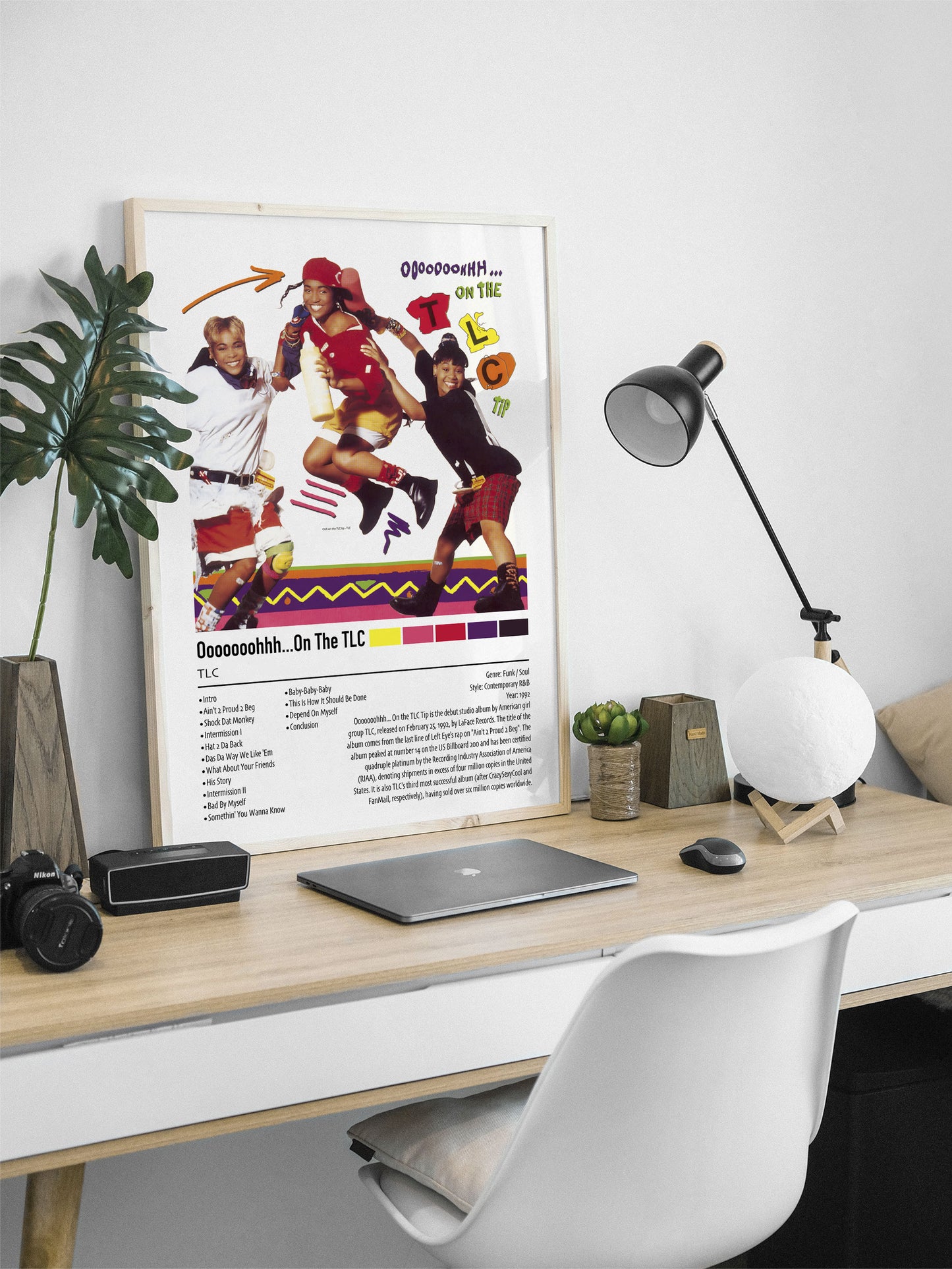 TLC | 0o0000ohhh.…On The TLC | Custom Album Cover Poster Print