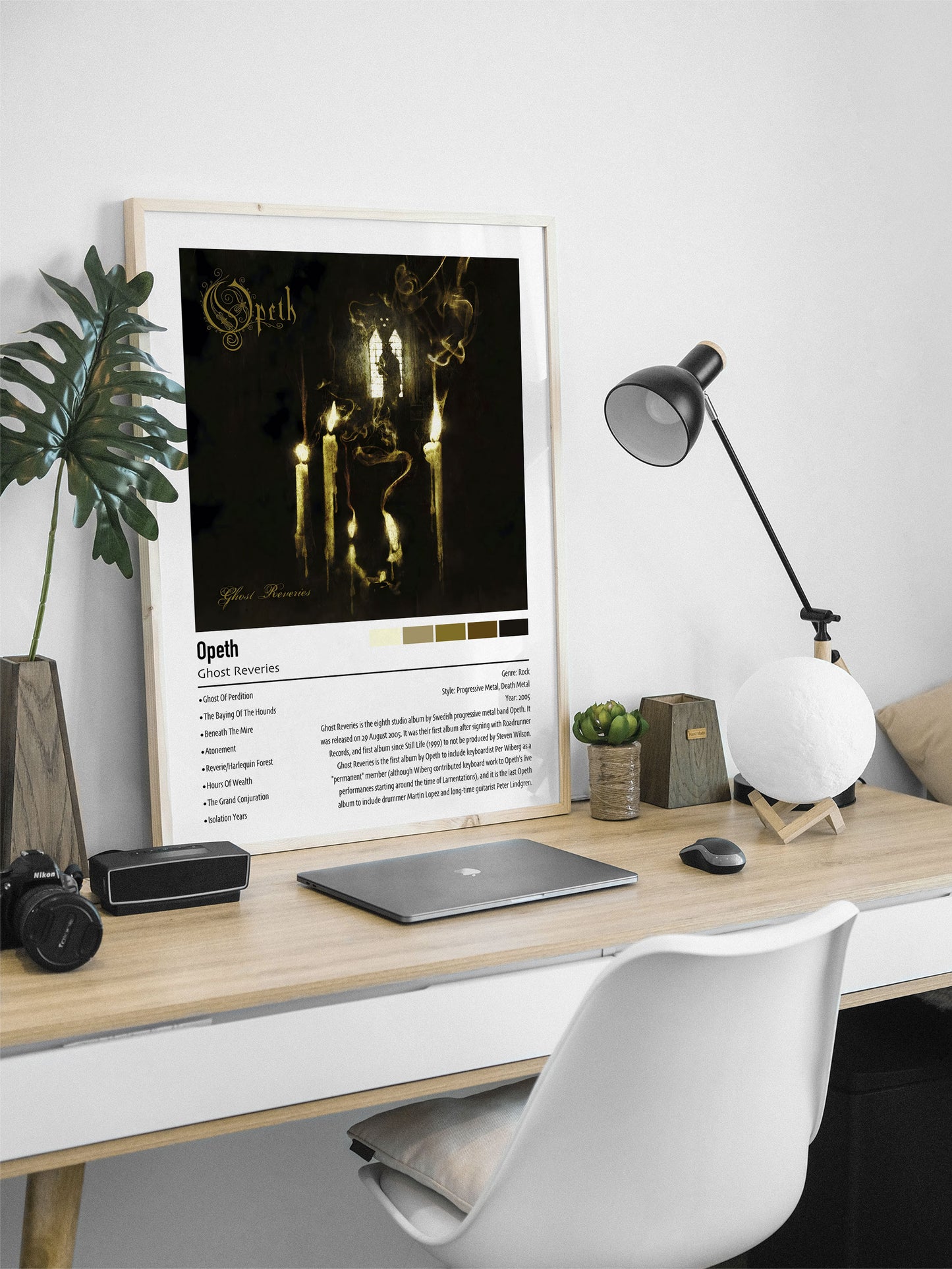 Ghost Reveries | Opeth | Custom Album Cover Poster Print