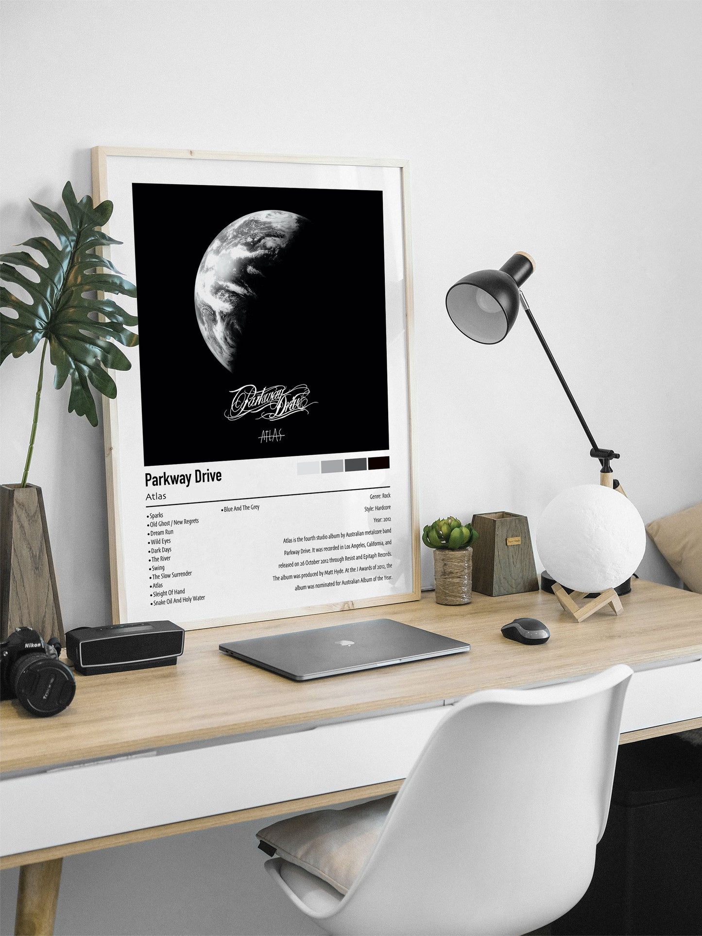 Atlas | Parkway Drive | Custom Album Cover Poster Print