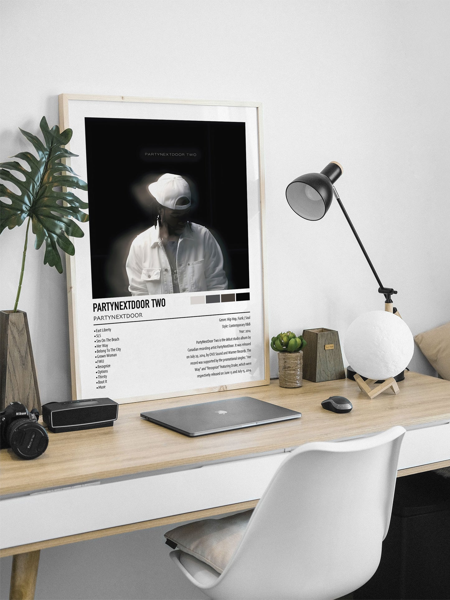 PARTYNEXTDOOR | PARTYNEXTDOOR TWO | Custom Album Cover Poster Print