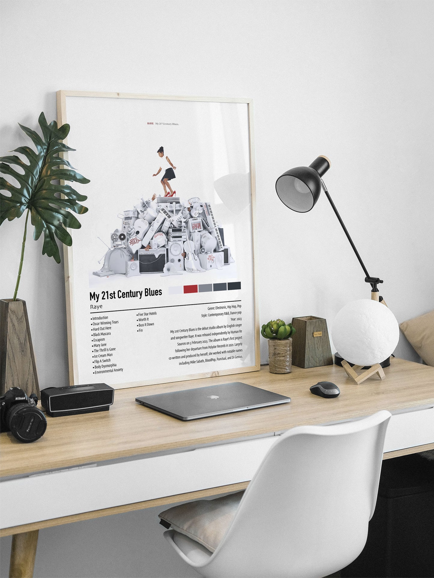 Raye | My 21st Century Blues | Custom Album Cover Poster Print