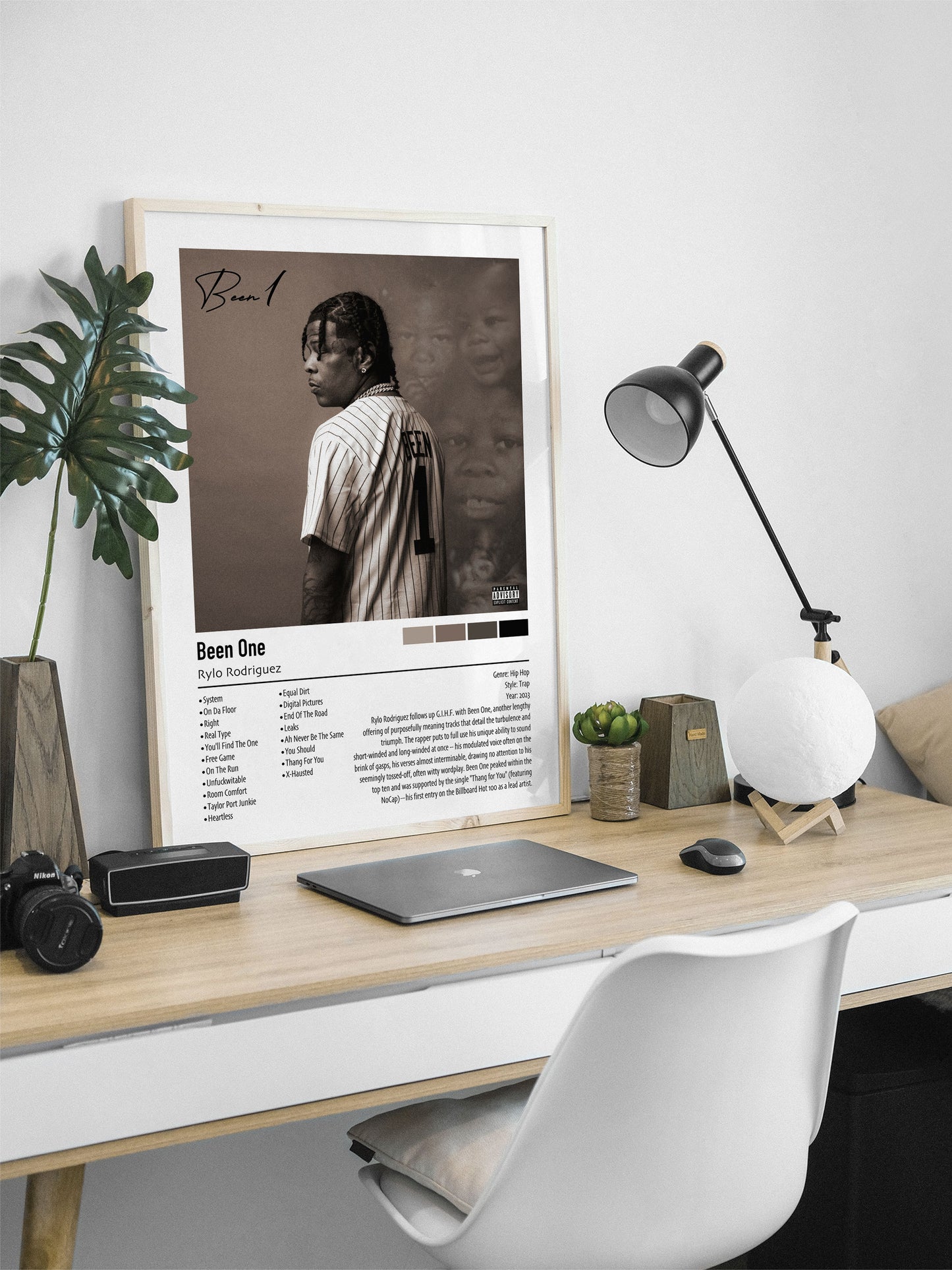 Rylo Rodriguez | Been One | Custom Album Cover Poster Print