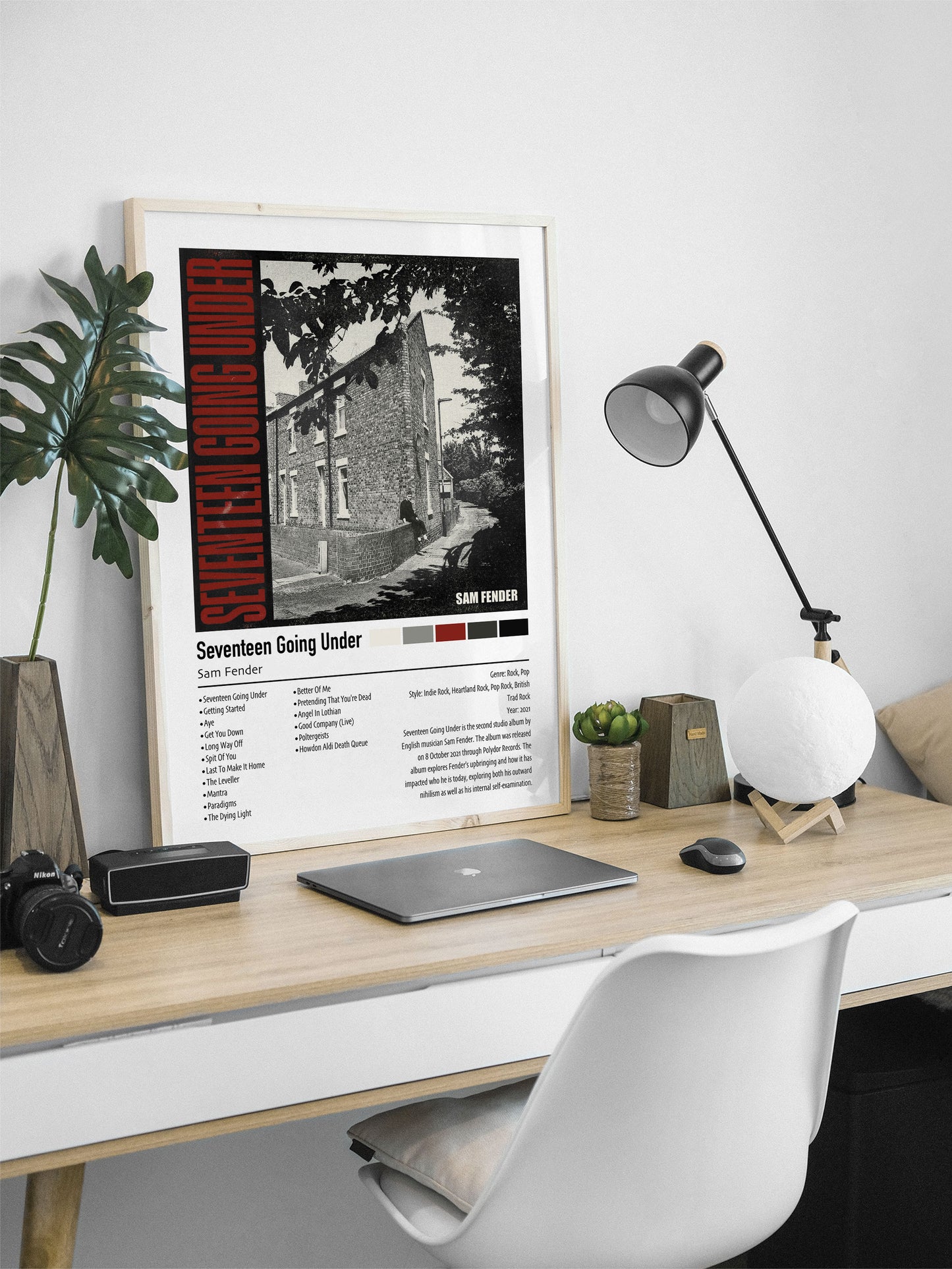 Sam Fender | Seventeen Going Under (Deluxe) | Custom Album Cover Poster Print