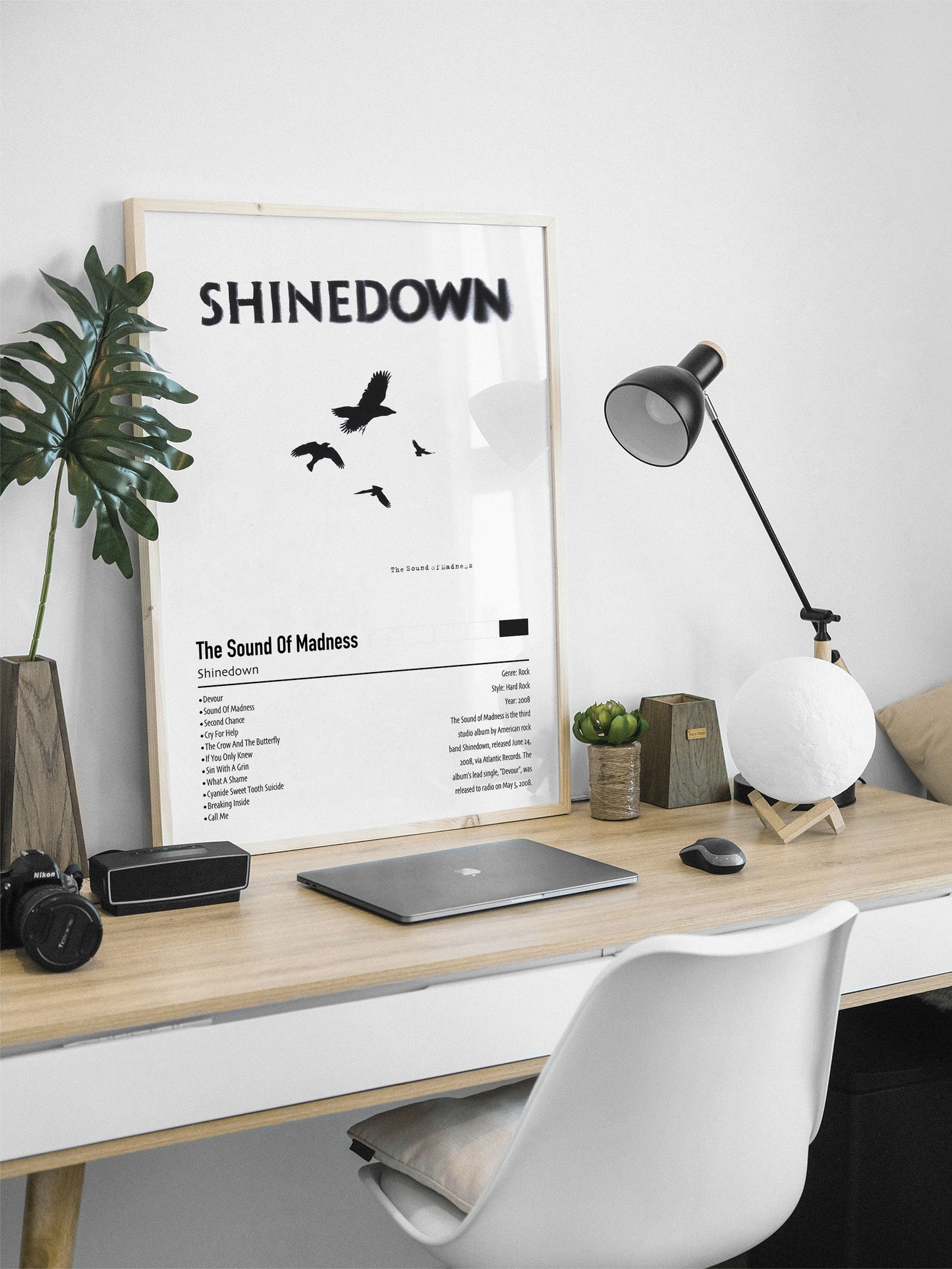 Shinedown | The Sound Of Madness | Custom Album Cover Poster Print
