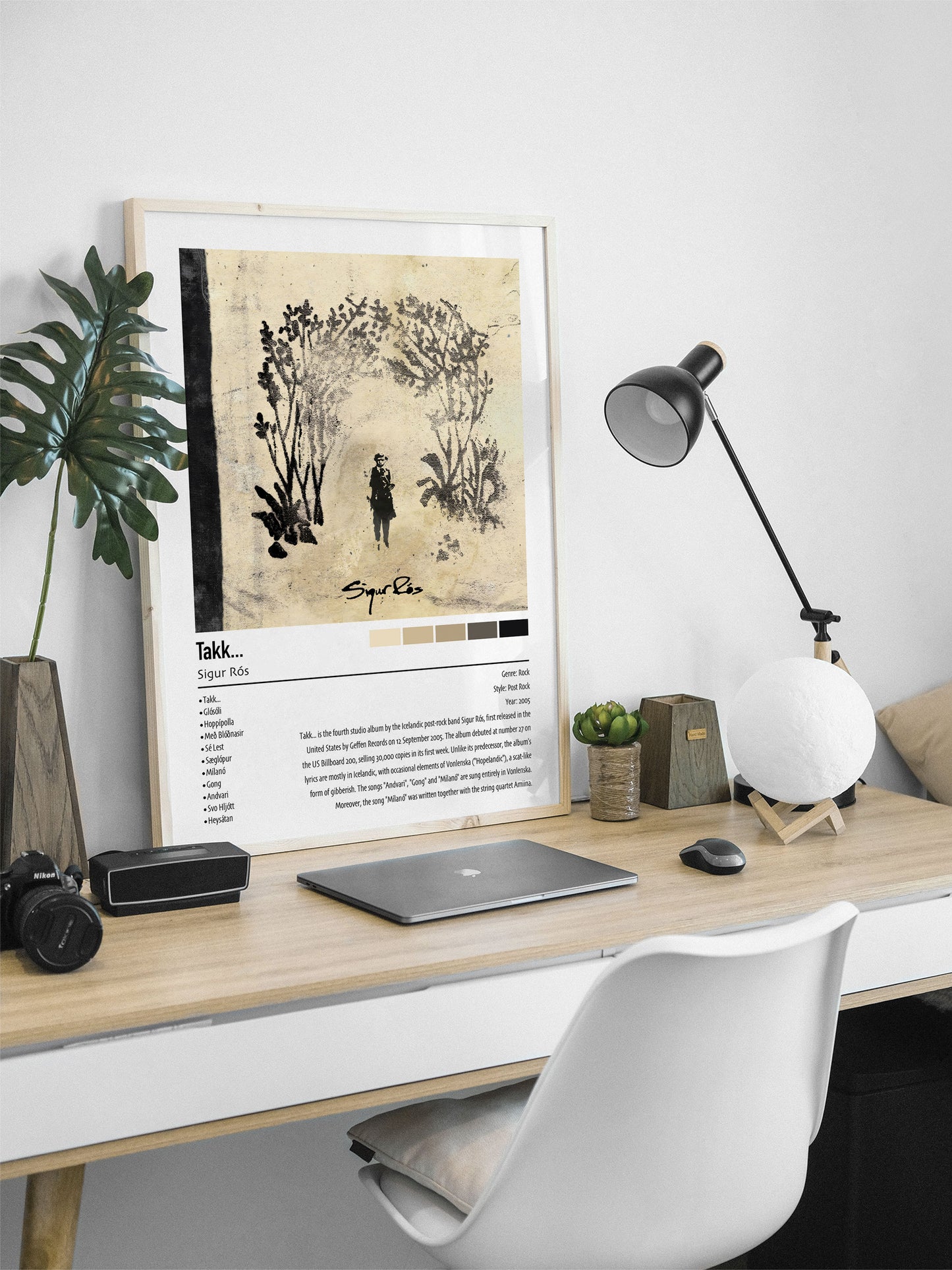 Sigur Rós | Takk... | Custom Album Cover Poster Print