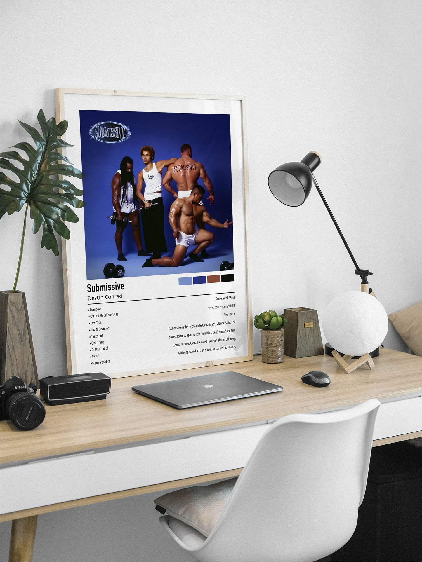 Destin Conrad | Submissive | Custom Album Cover Poster Print