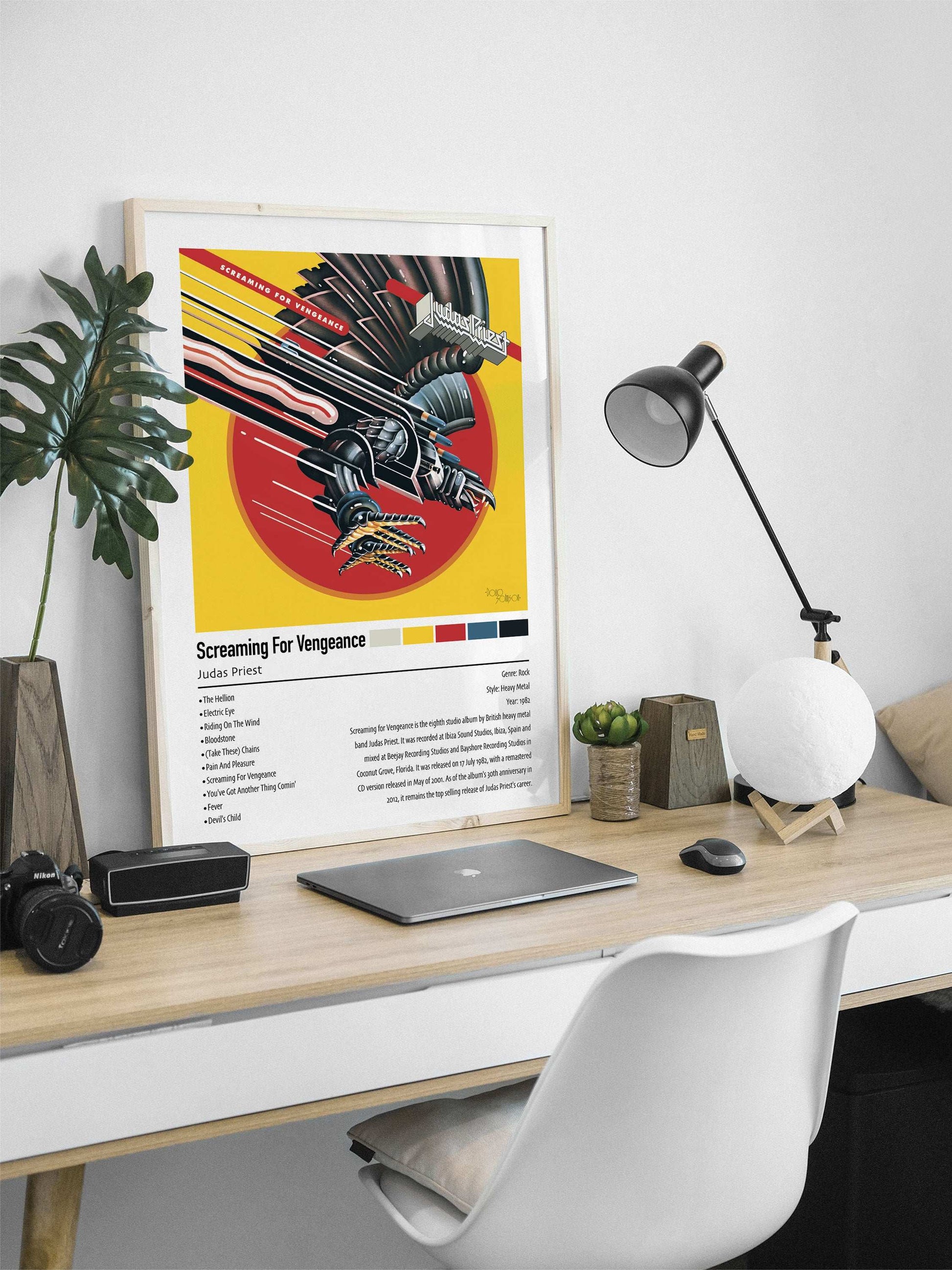 Judas Priest | Screaming For Vengeance | Custom Album Cover Poster Print