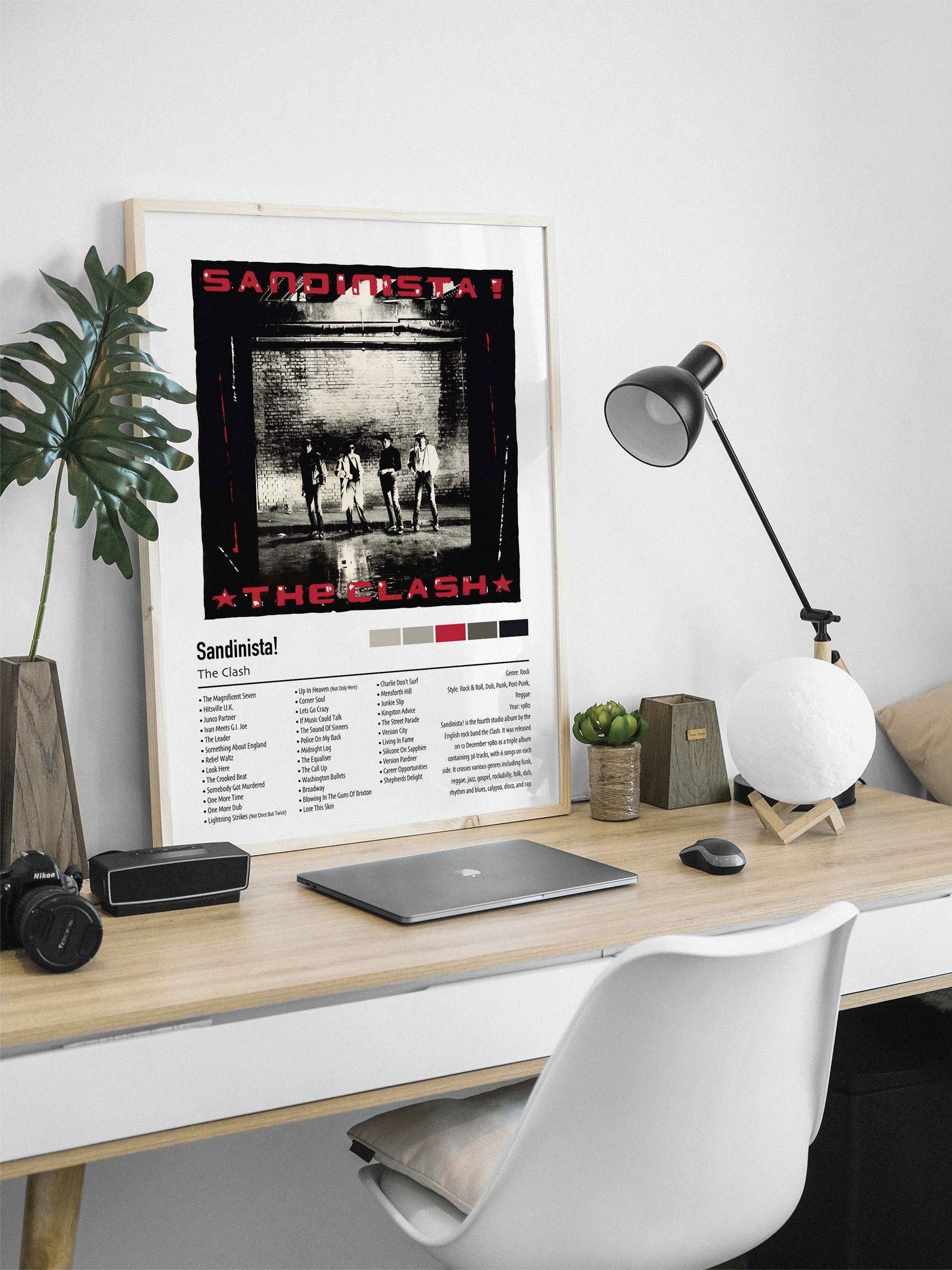 The Clash | Sandinista! | Custom Album Cover Poster Print