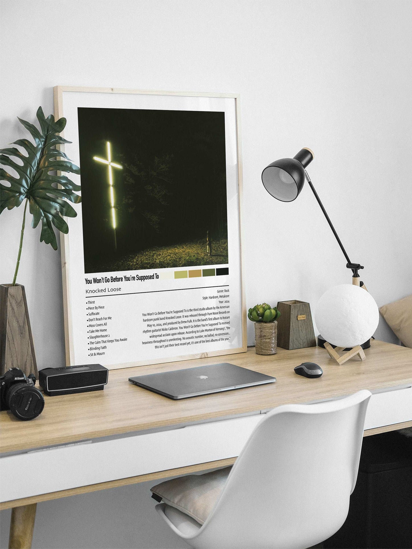 Knocked Loose | You Won't Go Before You're Supposed To | Custom Album Cover Poster Print