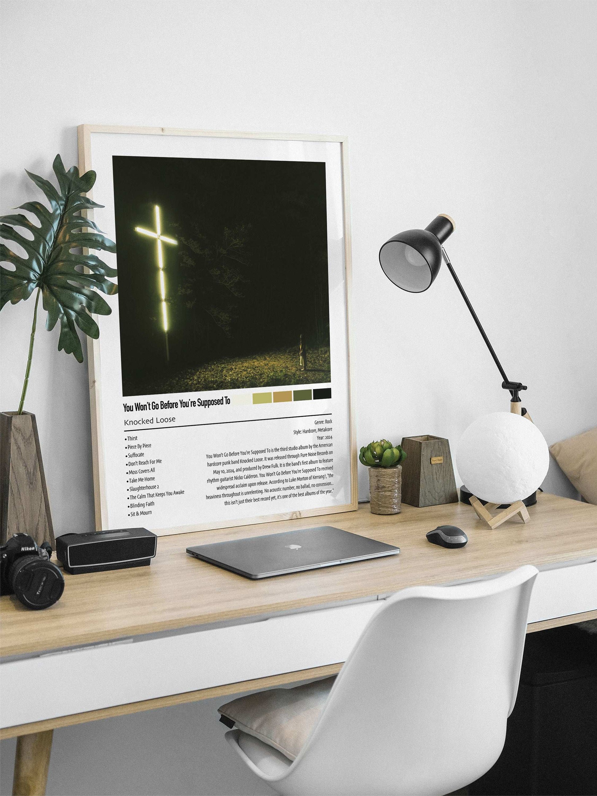 Knocked Loose | You Won't Go Before You're Supposed To | Custom Album Cover Poster Print