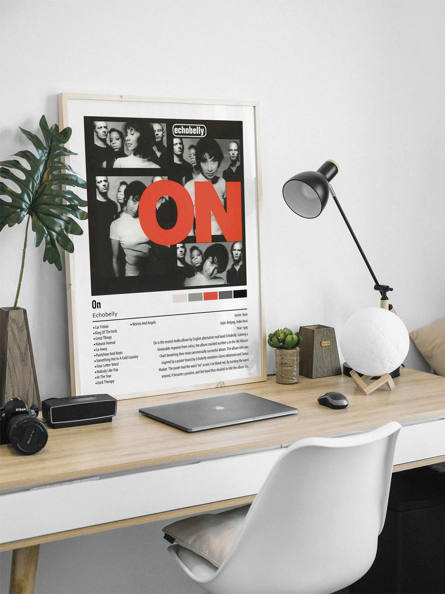 Echobelly | On | Custom Album Cover Poster Print