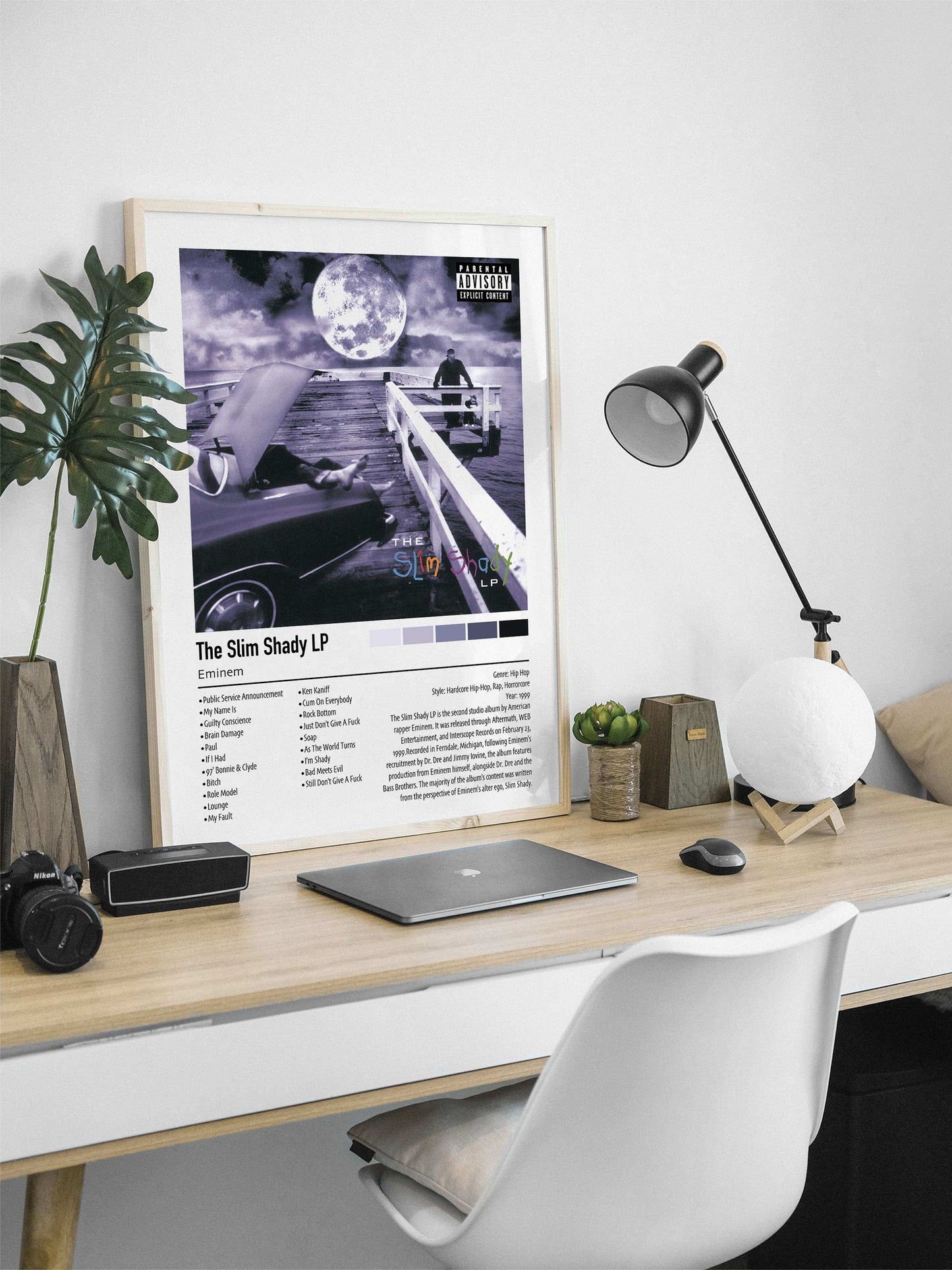 Eminem | The Slim Shady LP | Custom Album Cover Poster Print