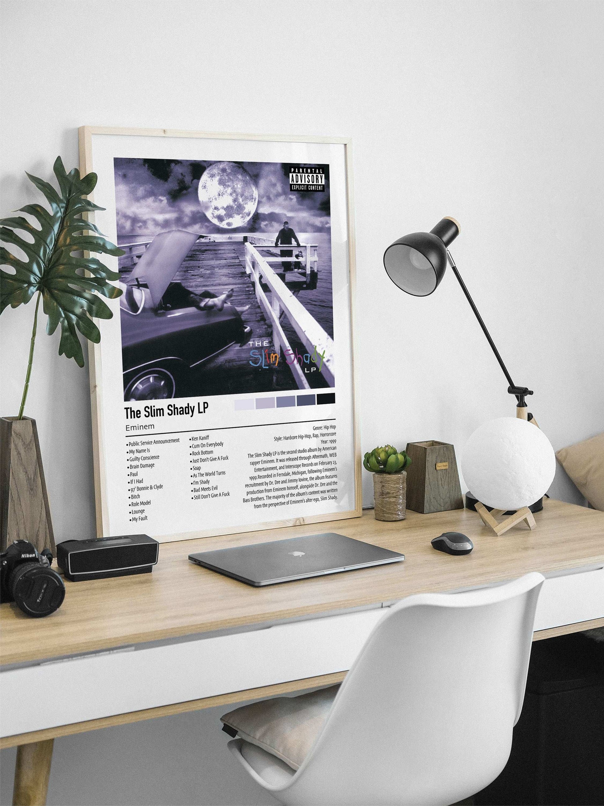 Eminem | The Slim Shady LP | Custom Album Cover Poster Print