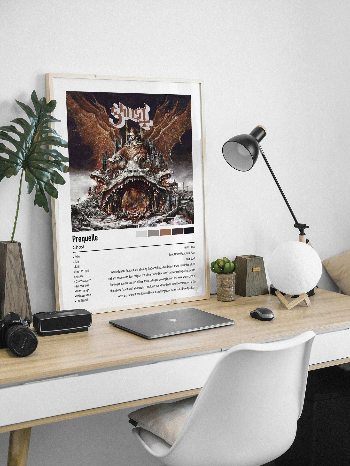 Ghost | Prequelle | Custom Album Cover Poster Print