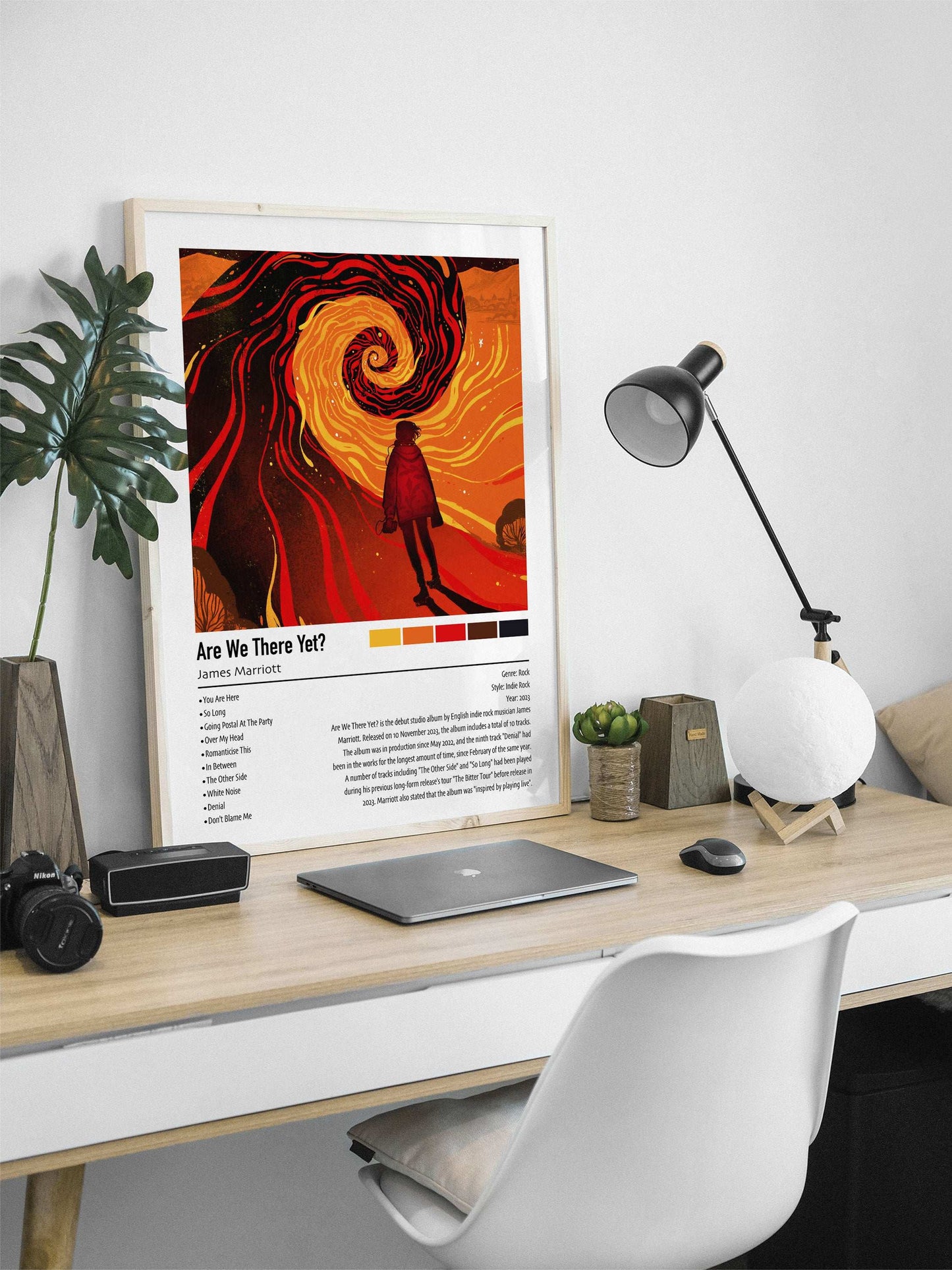 James Marriott | Are We There Yet? | Custom Album Cover Poster Print