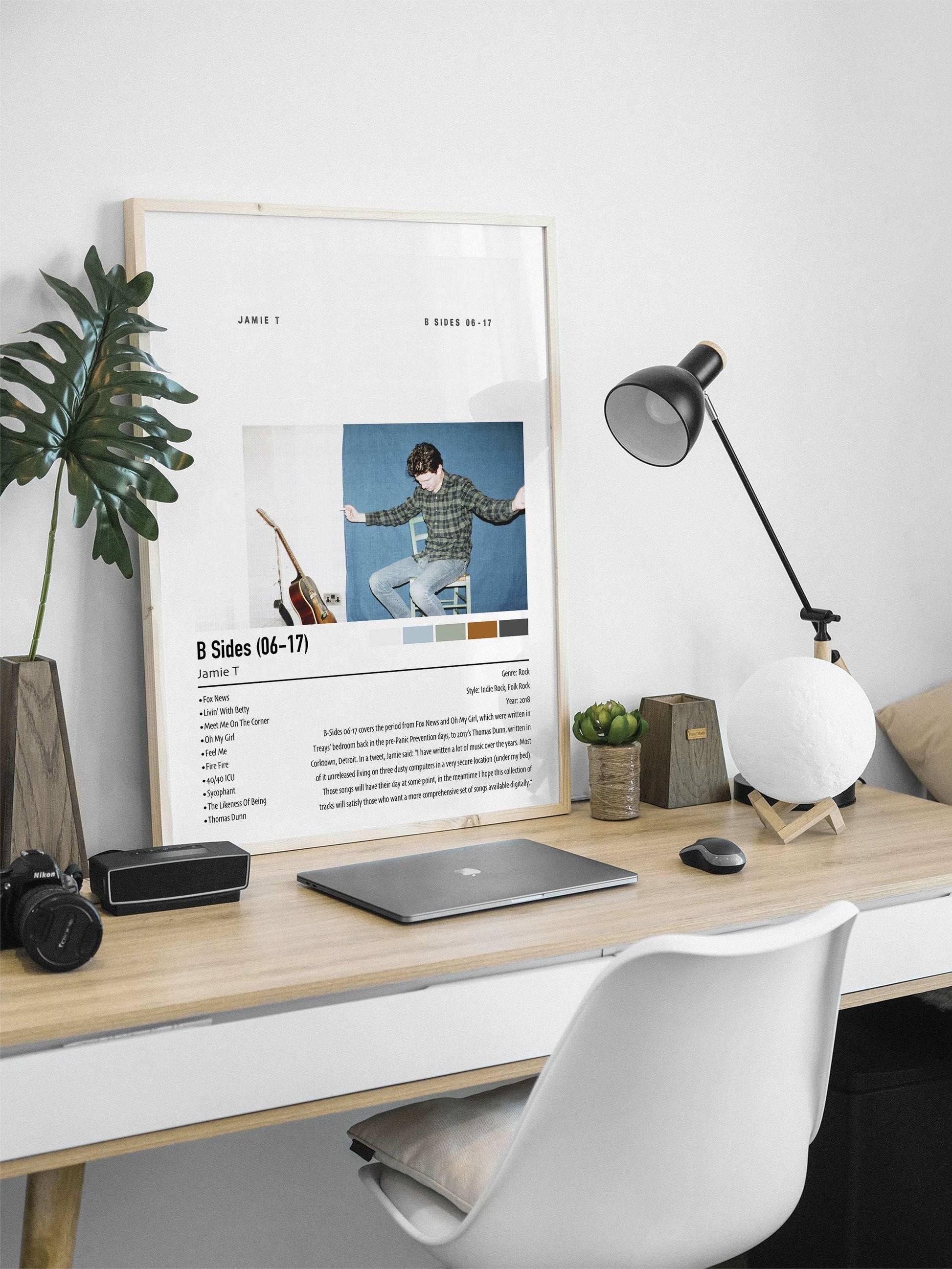 Jamie T | B Sides (06-17) | Custom Album Cover Poster Print