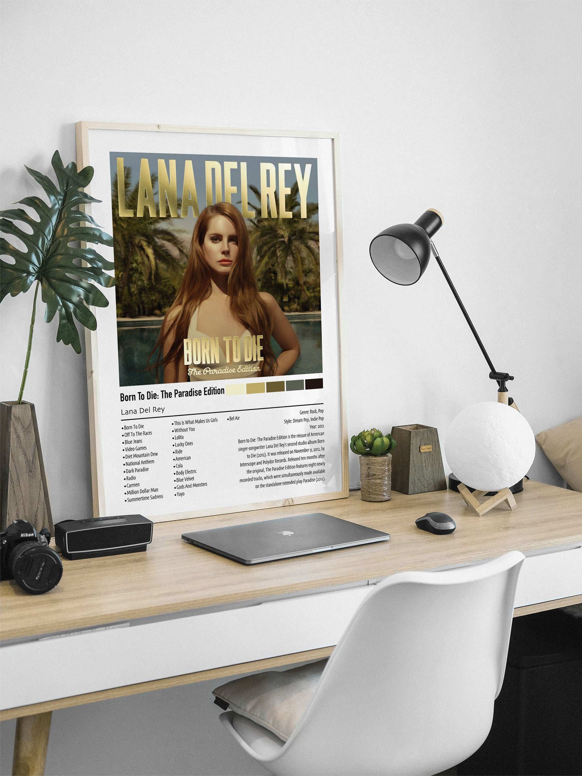 Lana Del Rey | Born To Die: The Paradise Edition | Custom Album Cover Poster Print