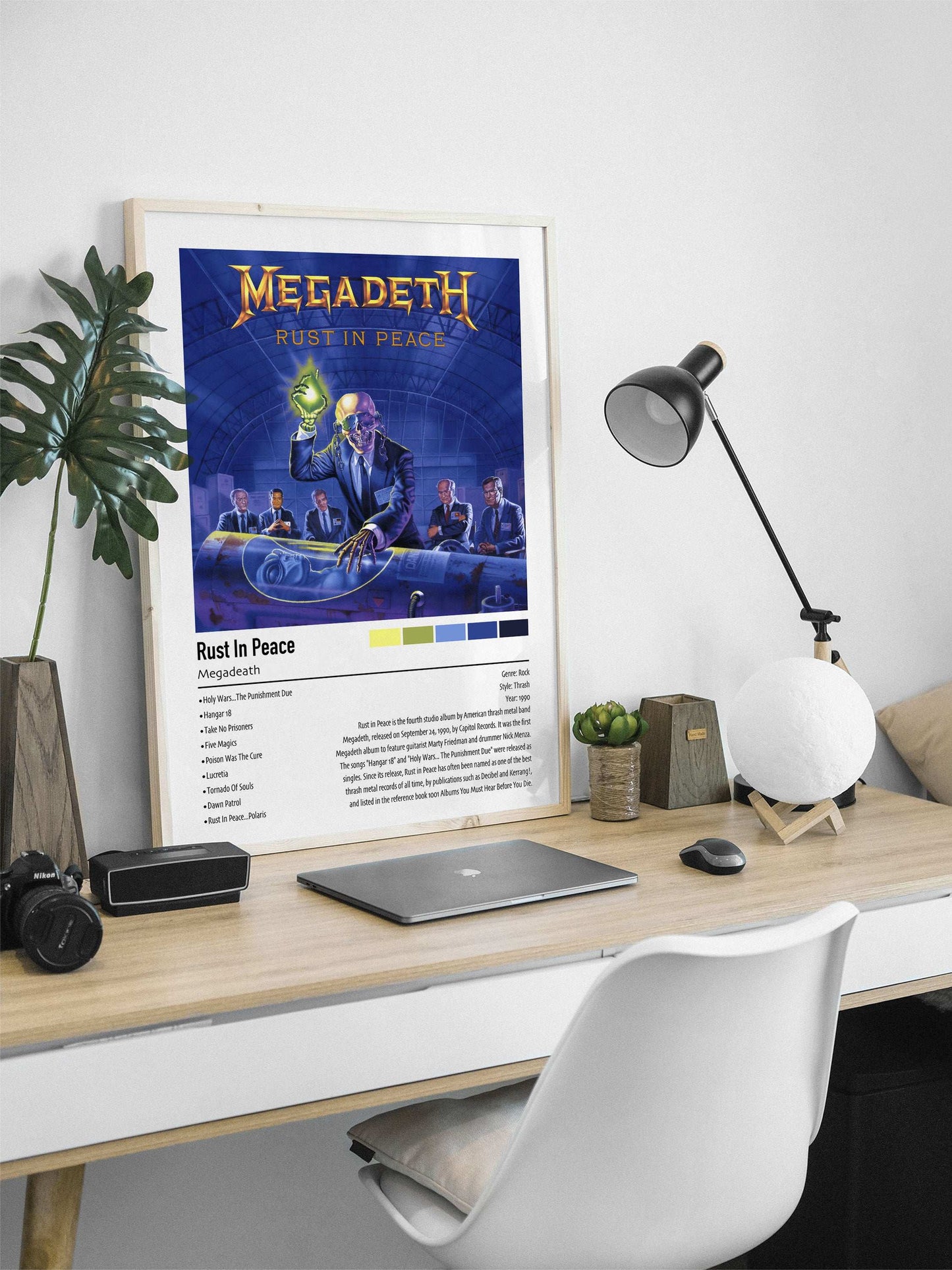 Megadeath | Rust In Peace | Custom Album Cover Poster Print