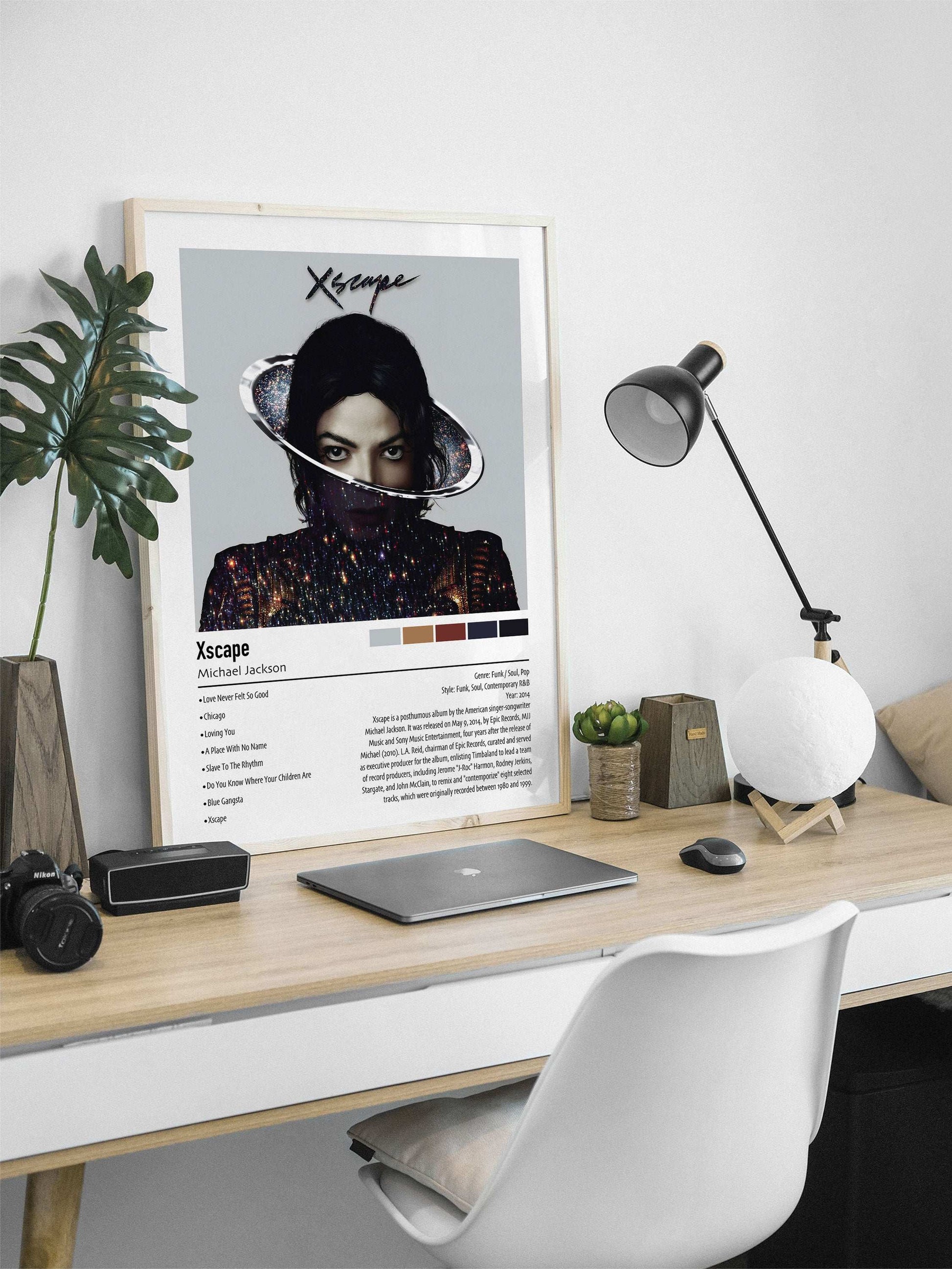Michael Jackson | Xscape | Custom Album Cover Poster Print
