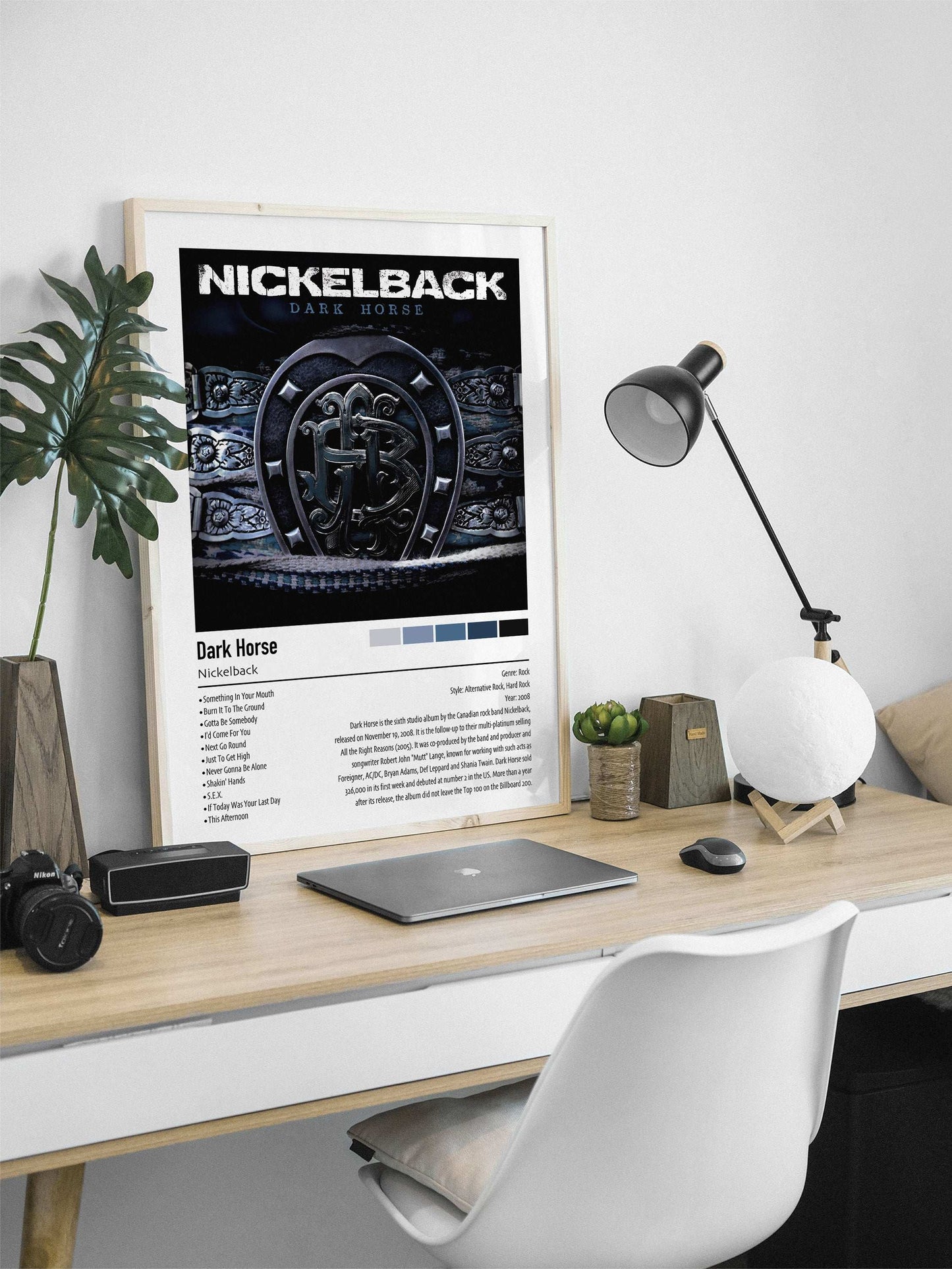 Nickelback | Dark Horse | Custom Album Cover Poster Print