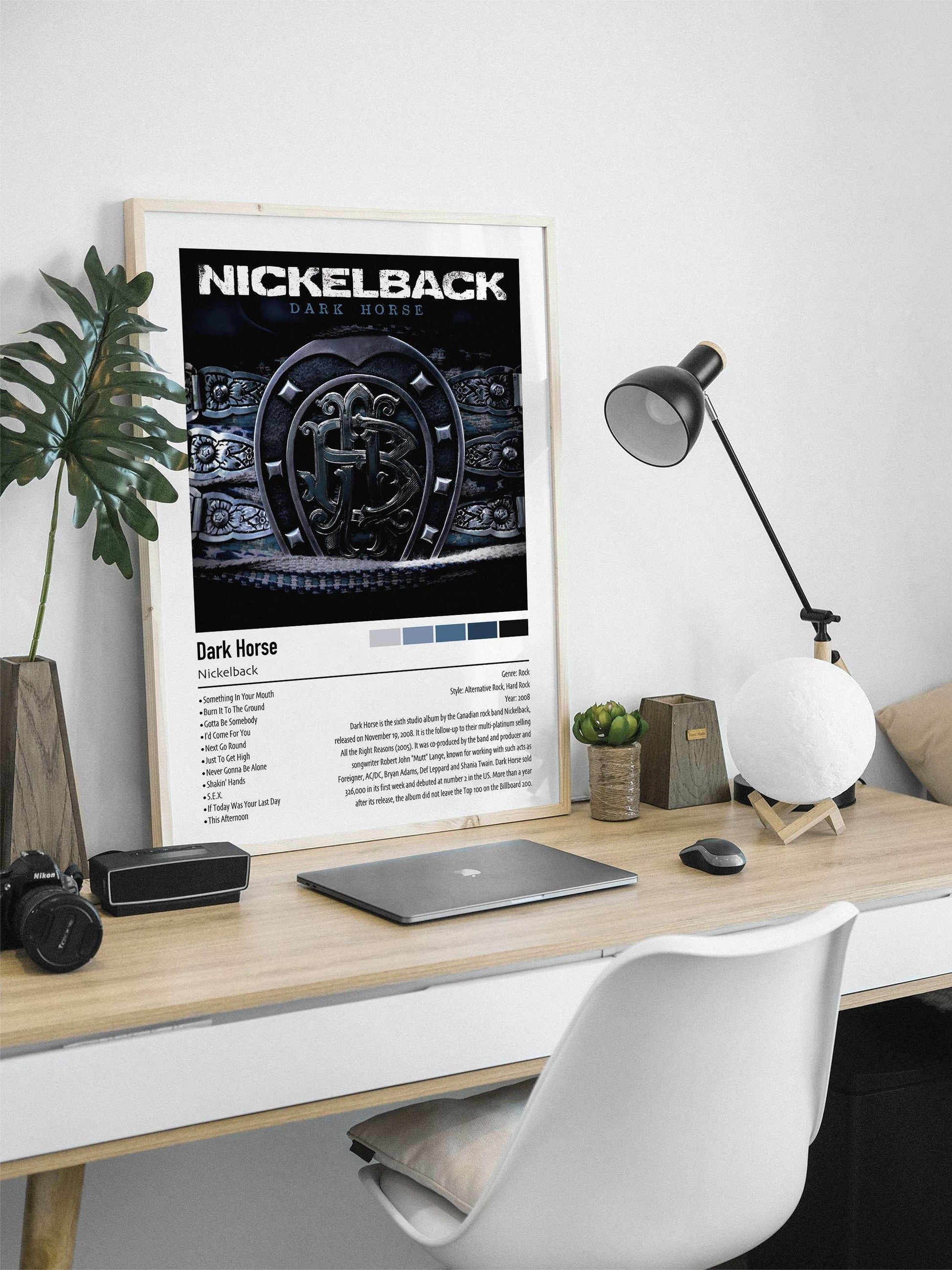 Nickelback | Dark Horse | Custom Album Cover Poster Print