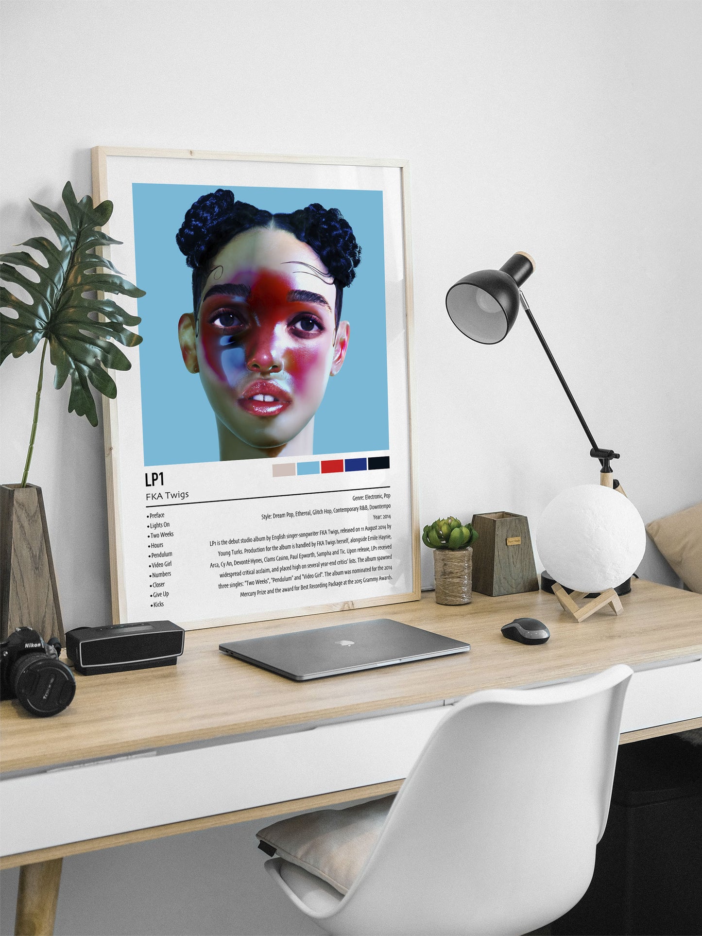 FKA Twigs | LP1 |  Custom Album Cover Poster Print