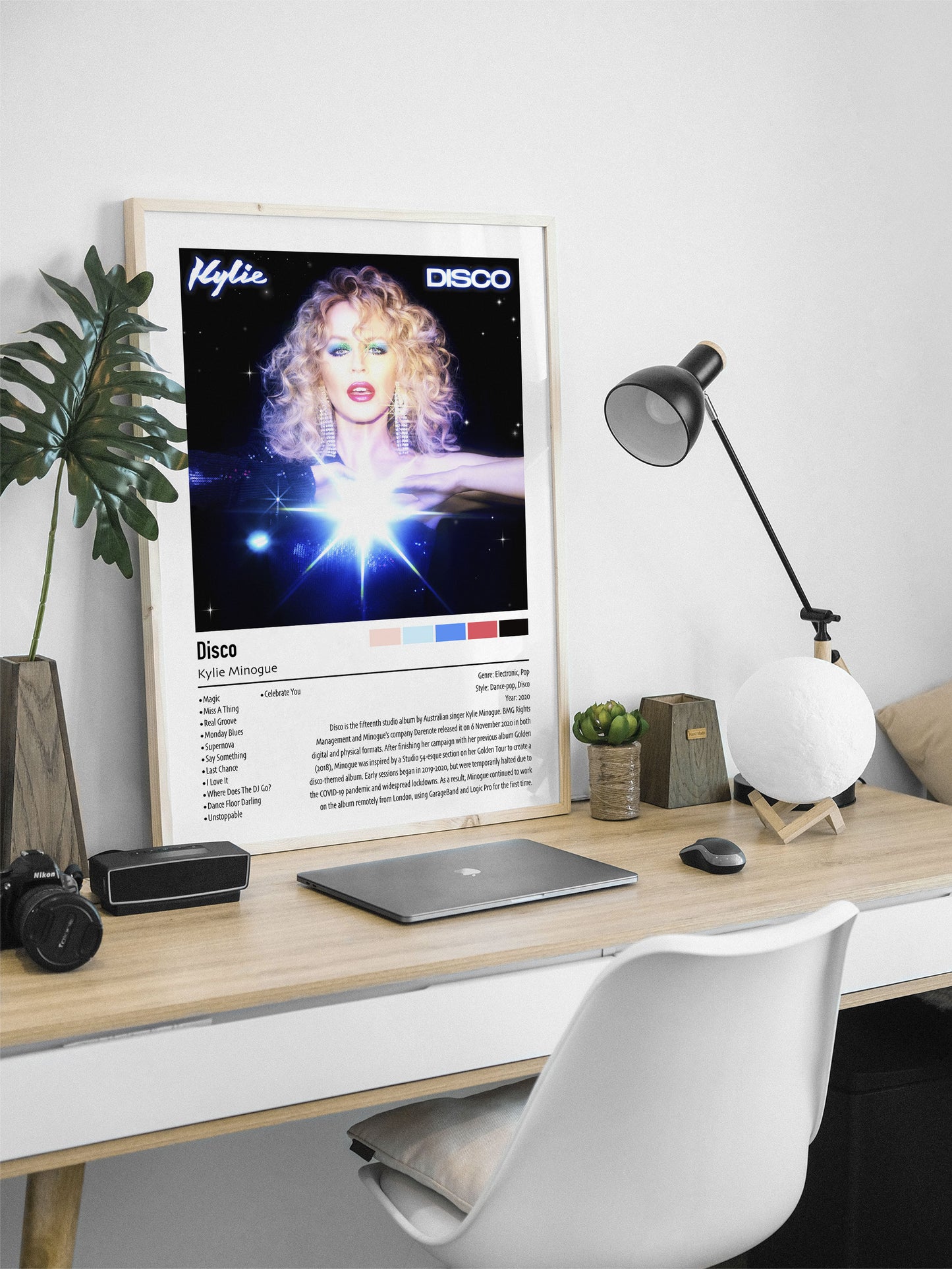 Kylie Minogue | Disco | Custom Album Cover Poster Print