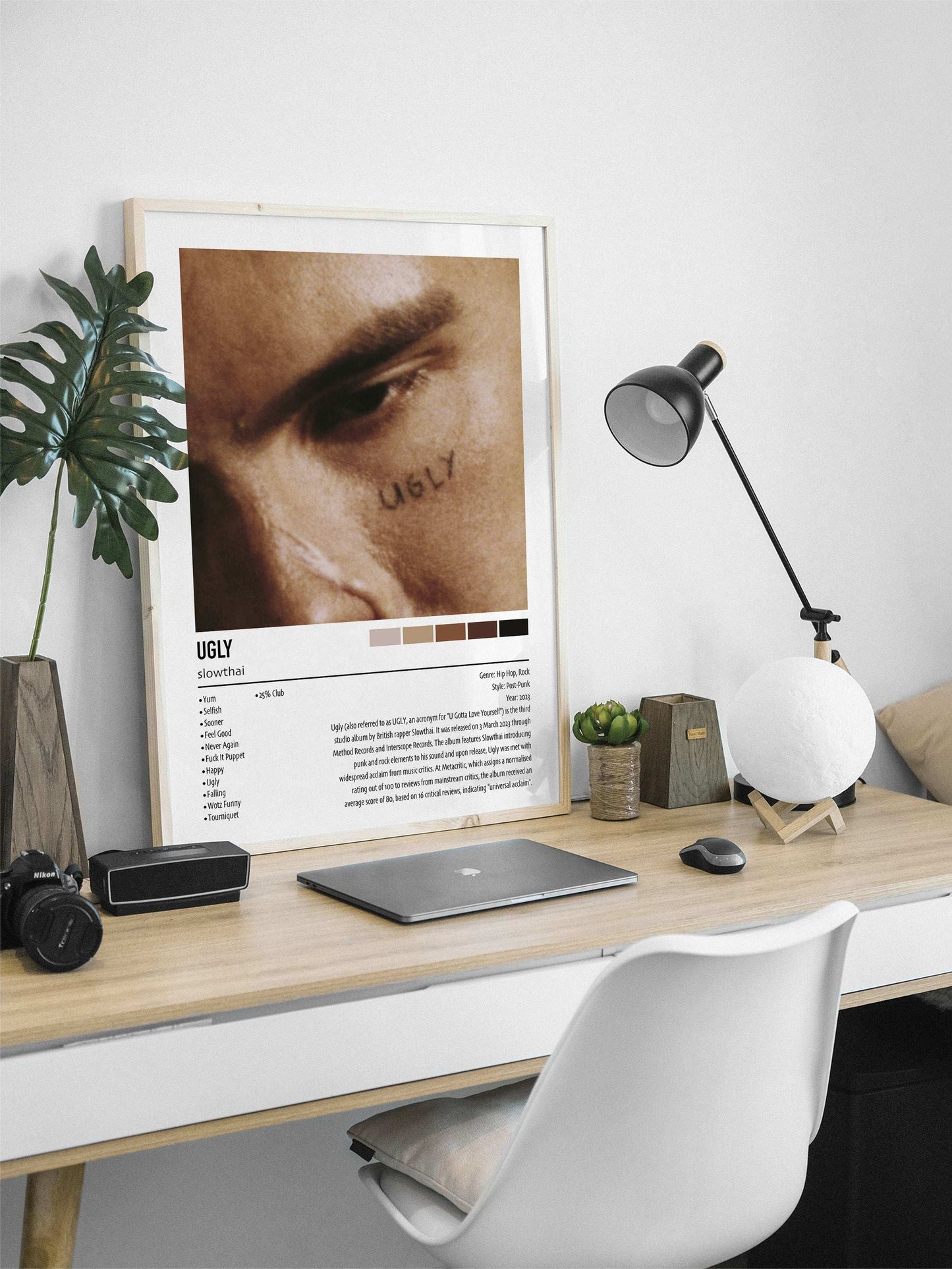 slowthai | UGLY | Custom Album Cover Poster Print